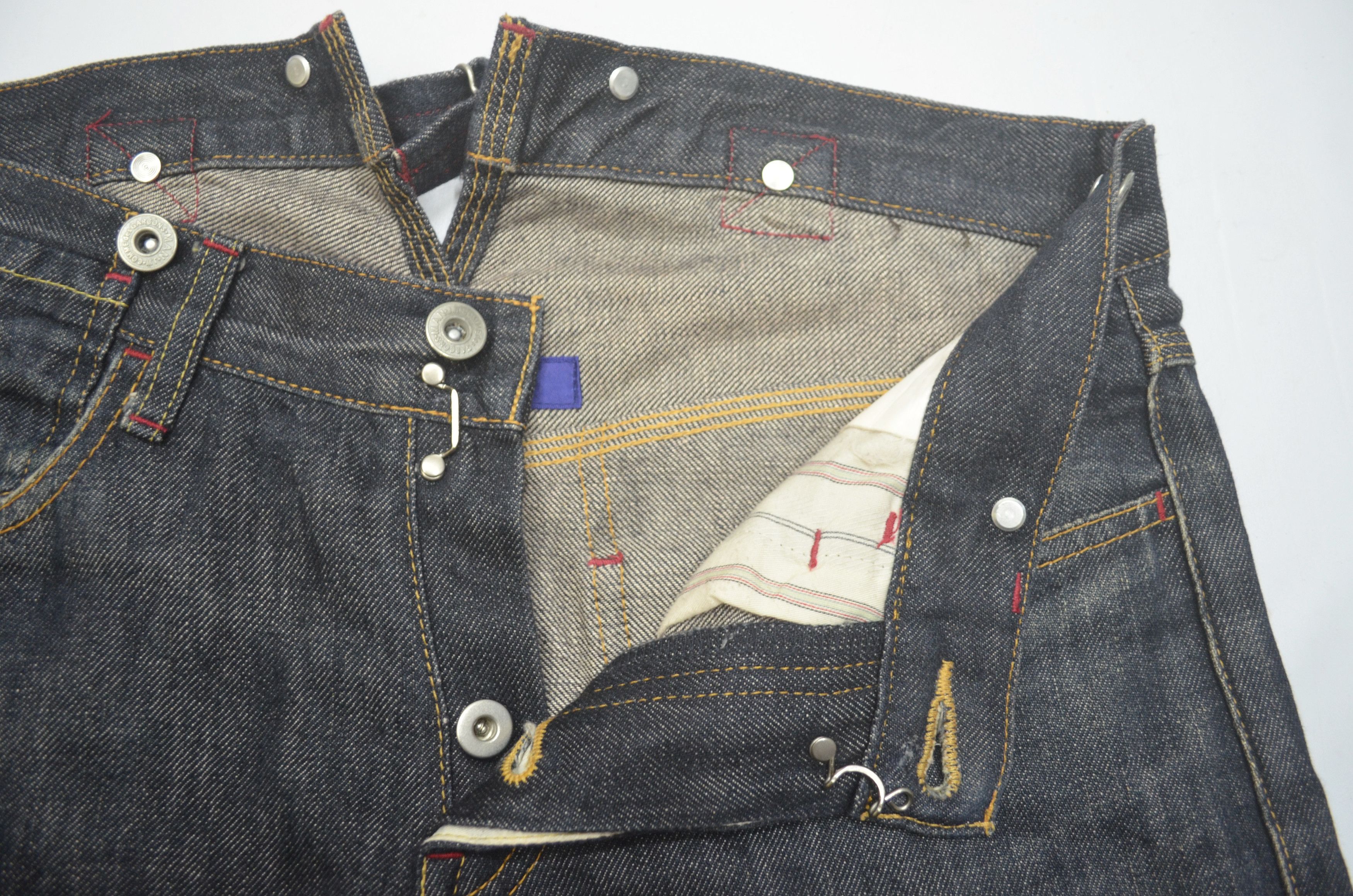 Comme des Garcons Homme Plus × Junya Watanabe AD 2007 CDG MAN X JUNYA WATANABE JEANS Size US 32 / EU 48 - 12 Thumbnail
