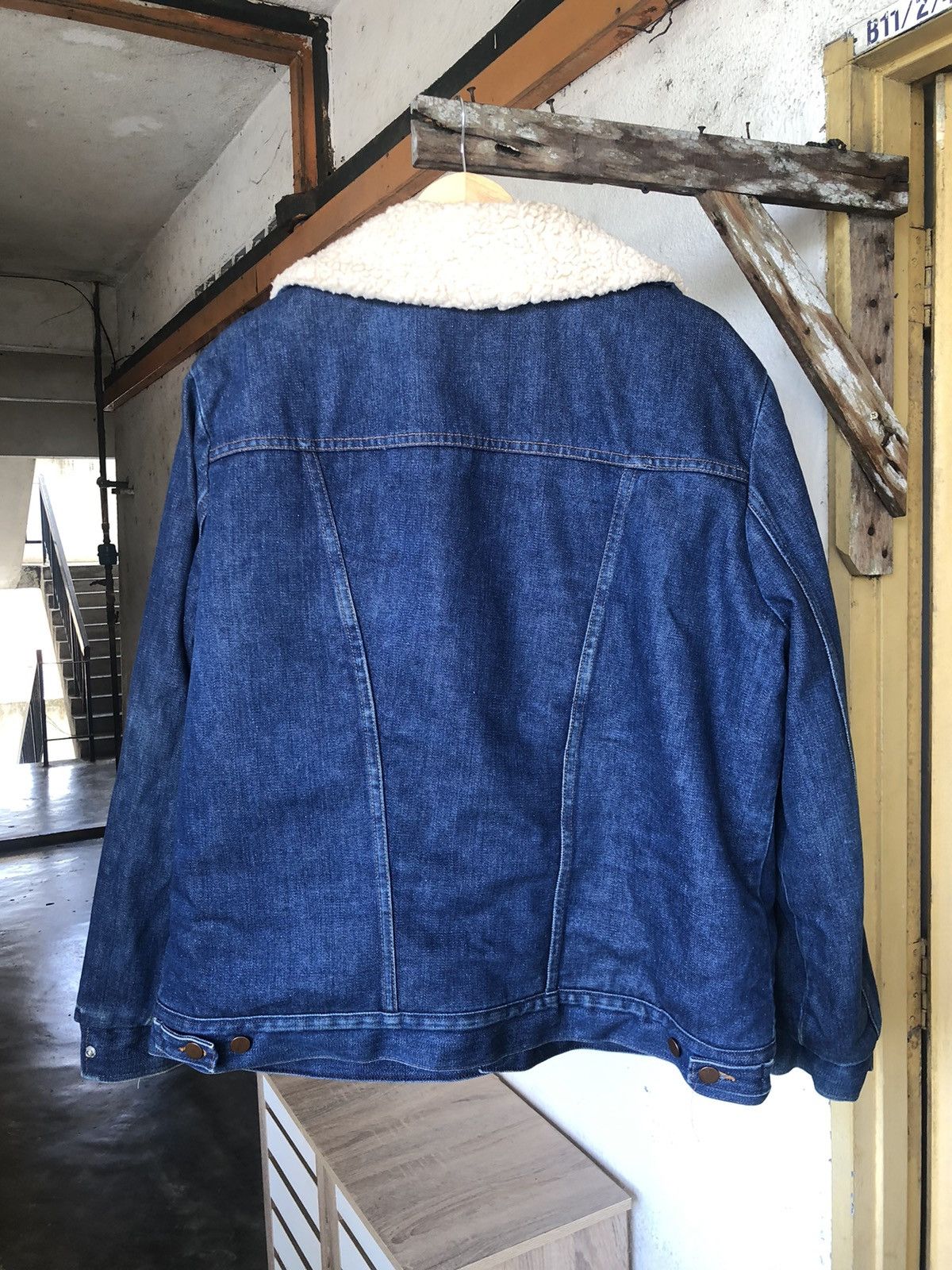 Vintage Vintage 90s Wrangler Denim Sherpa Jacket Winter Size US XL / EU 56 / 4 - 14 Thumbnail