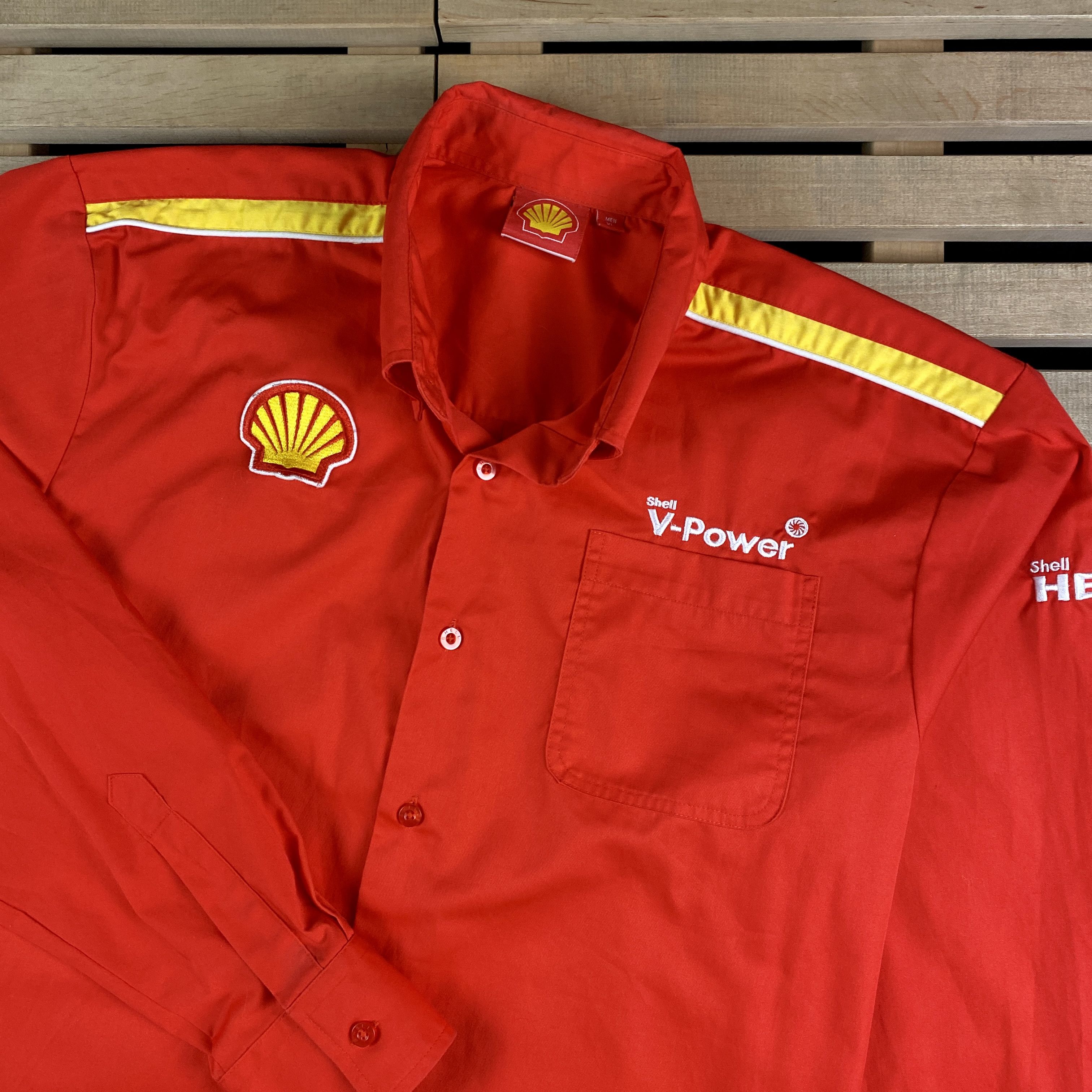 Ferrari × Vintage Men’s Racing Shirt Long Sleeve Ferrari Shell Size XL Size US XL / EU 56 / 4 - 2 Thumbnail