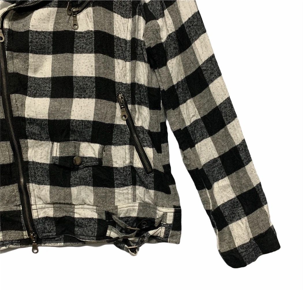 In The Attic × Japanese Brand × Seditionaries FYE🔥🔥Vintage In The Attic Check Plaid Double Collar Shirts Size US S / EU 44-46 / 1 - 4 Thumbnail