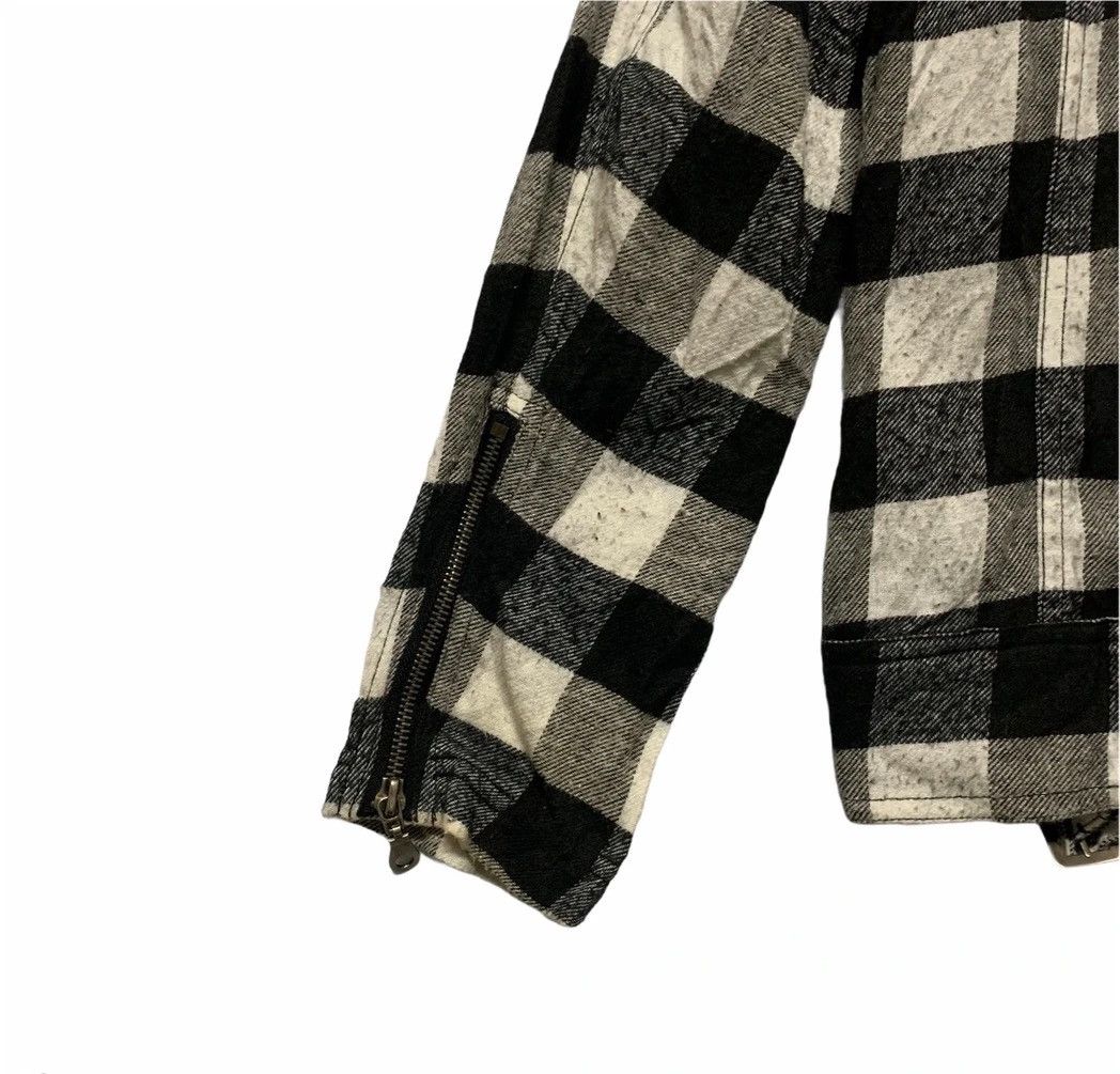 In The Attic × Japanese Brand × Seditionaries FYE🔥🔥Vintage In The Attic Check Plaid Double Collar Shirts Size US S / EU 44-46 / 1 - 10 Thumbnail