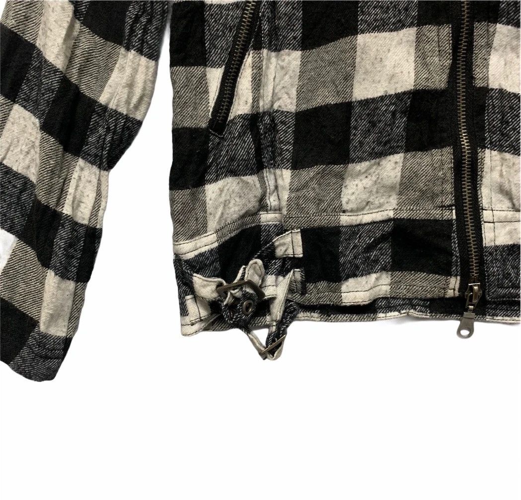In The Attic × Japanese Brand × Seditionaries FYE🔥🔥Vintage In The Attic Check Plaid Double Collar Shirts Size US S / EU 44-46 / 1 - 5 Thumbnail