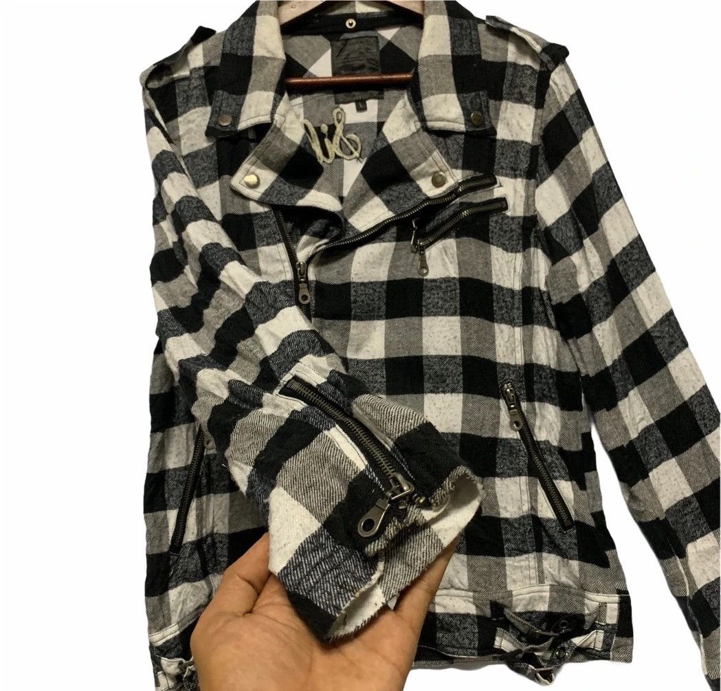 In The Attic × Japanese Brand × Seditionaries FYE🔥🔥Vintage In The Attic Check Plaid Double Collar Shirts Size US S / EU 44-46 / 1 - 7 Thumbnail