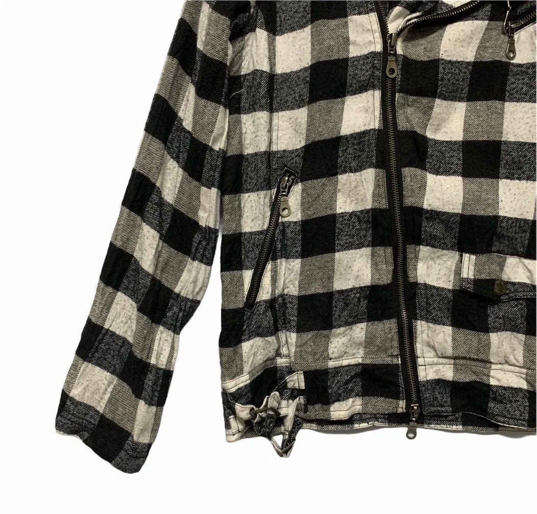 In The Attic × Japanese Brand × Seditionaries FYE🔥🔥Vintage In The Attic Check Plaid Double Collar Shirts Size US S / EU 44-46 / 1 - 3 Thumbnail