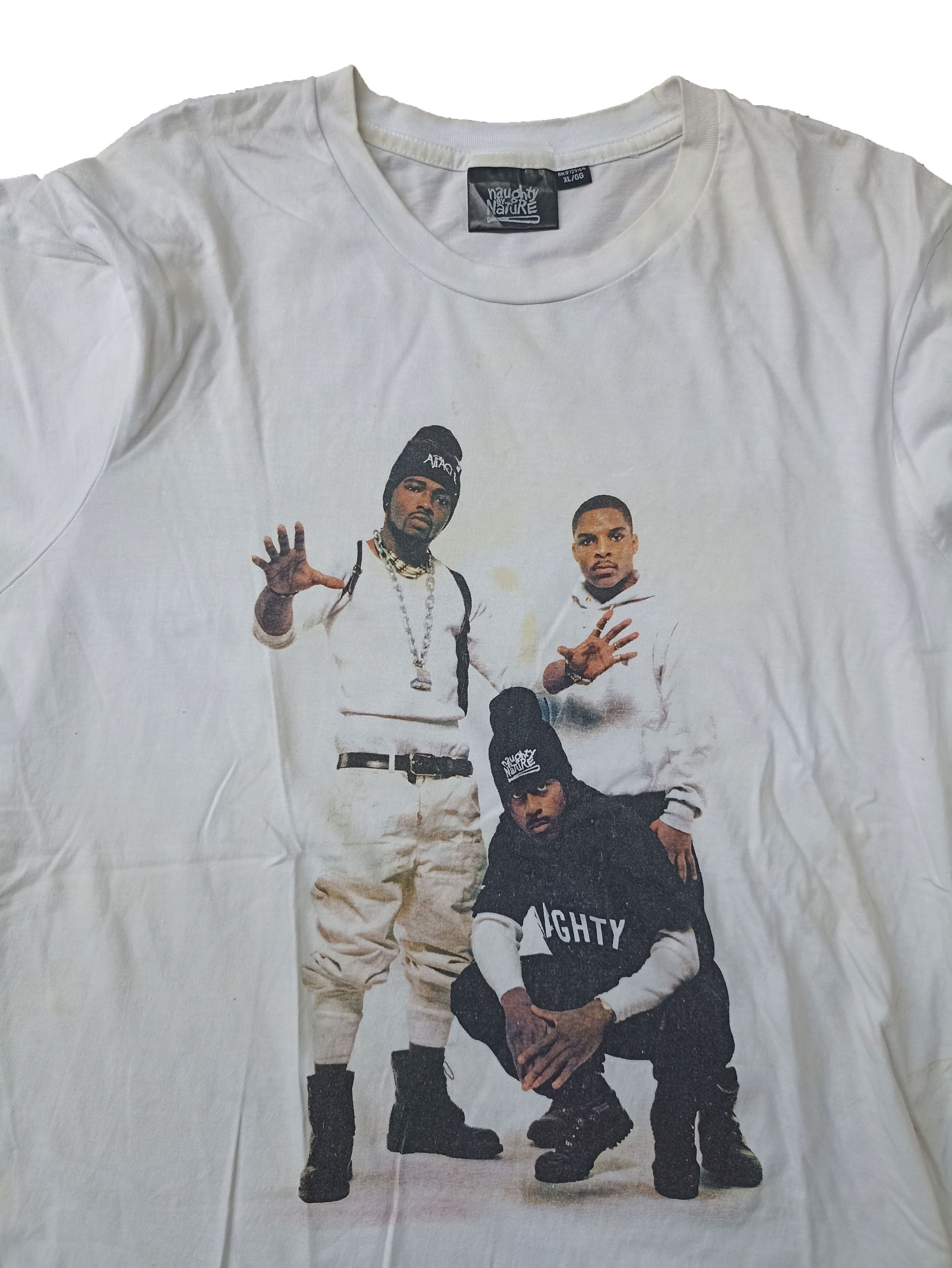 Rap Tees × Vintage Naughty By Nature vintage shirt Size US XL / EU 56 / 4 - 2 Thumbnail