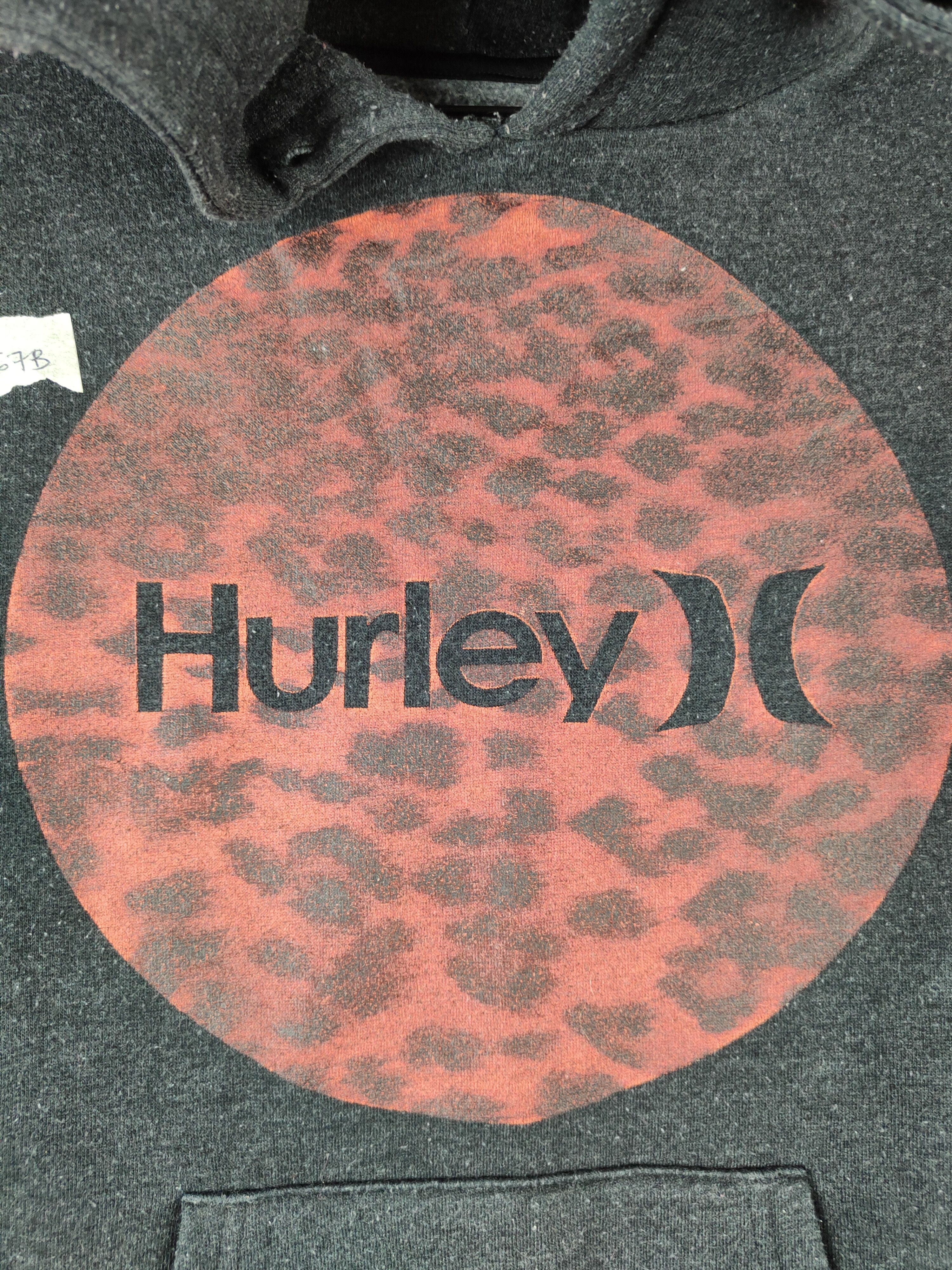Hurley Hurley Black Hoodie Sweatshirt #467B Size US M / EU 48-50 / 2 - 3 Thumbnail