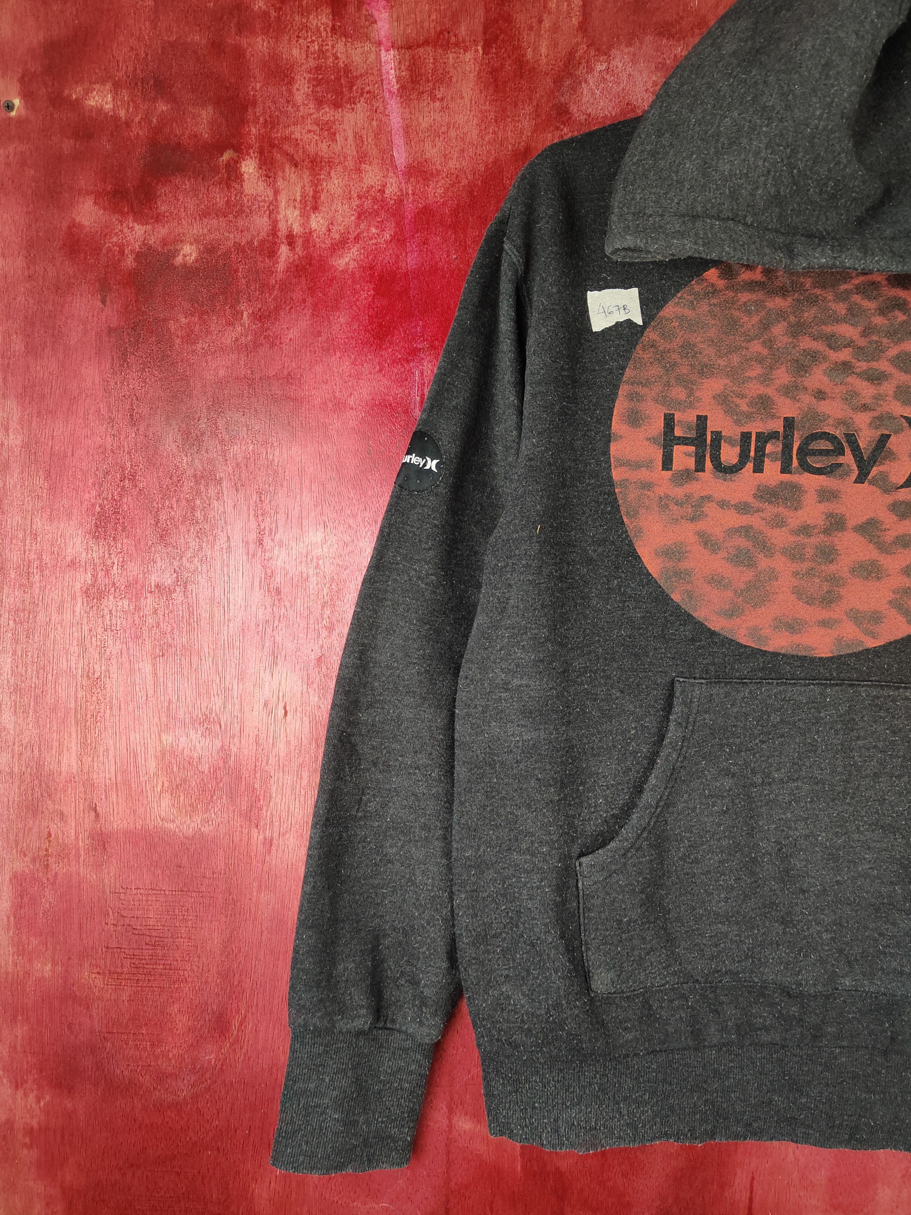 Hurley Hurley Black Hoodie Sweatshirt #467B Size US M / EU 48-50 / 2 - 5 Thumbnail