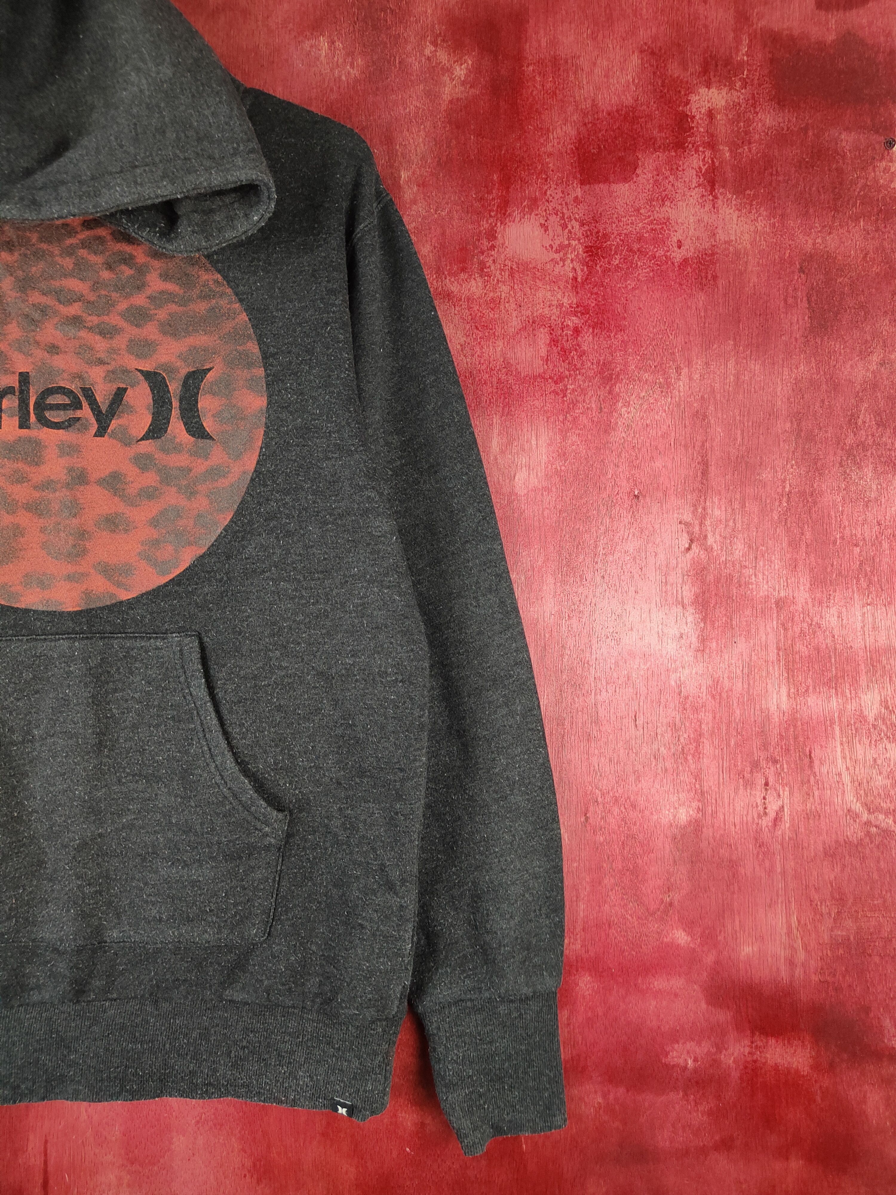 Hurley Hurley Black Hoodie Sweatshirt #467B Size US M / EU 48-50 / 2 - 7 Thumbnail
