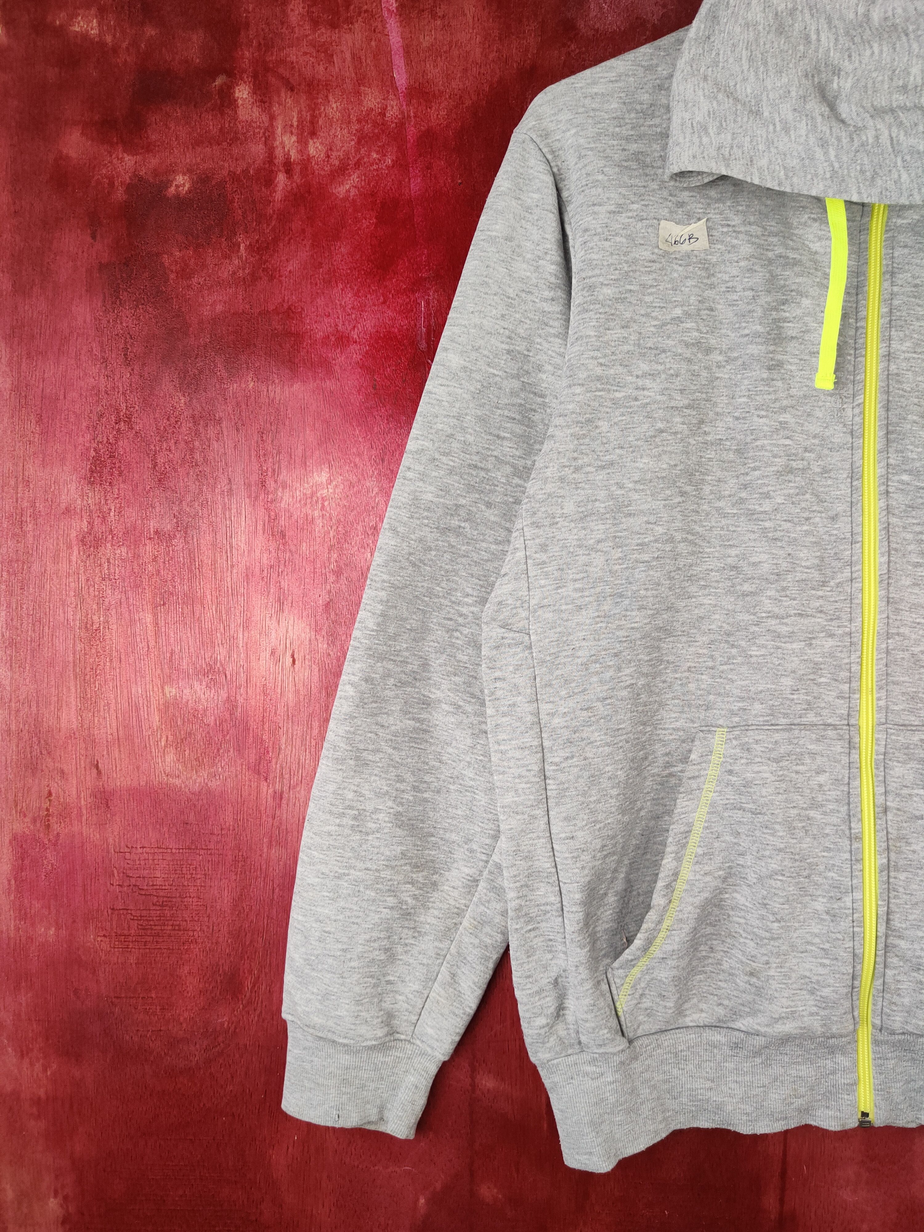 Japanese Brand × Reebok Reebok sportwear vintage Gray Hoodie Sweater #466B Size US L / EU 52-54 / 3 - 6 Thumbnail