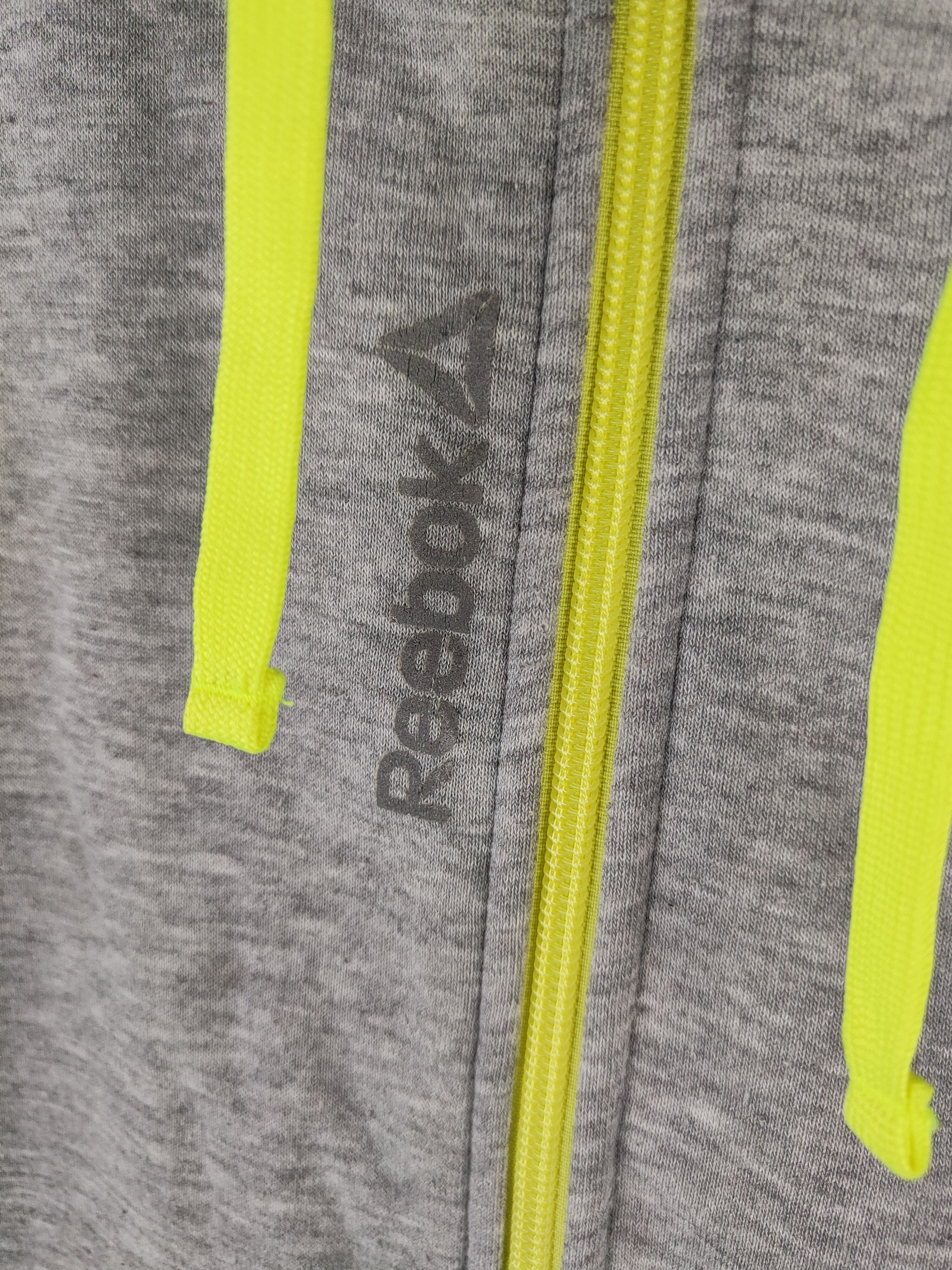 Japanese Brand × Reebok Reebok sportwear vintage Gray Hoodie Sweater #466B Size US L / EU 52-54 / 3 - 5 Thumbnail