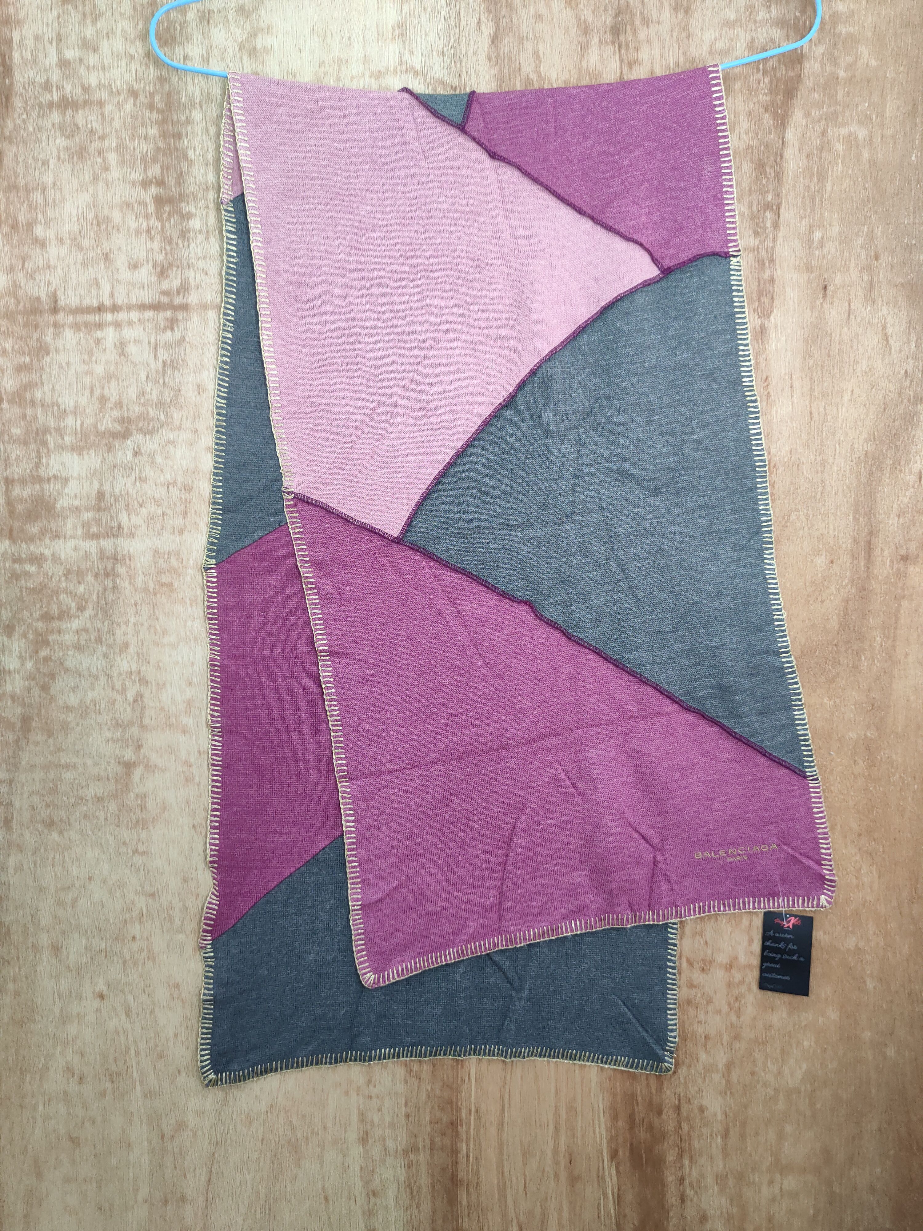 Japanese Brand patchworks japan vintage scarves muffler #m32 Size ONE SIZE - 1 Thumbnail