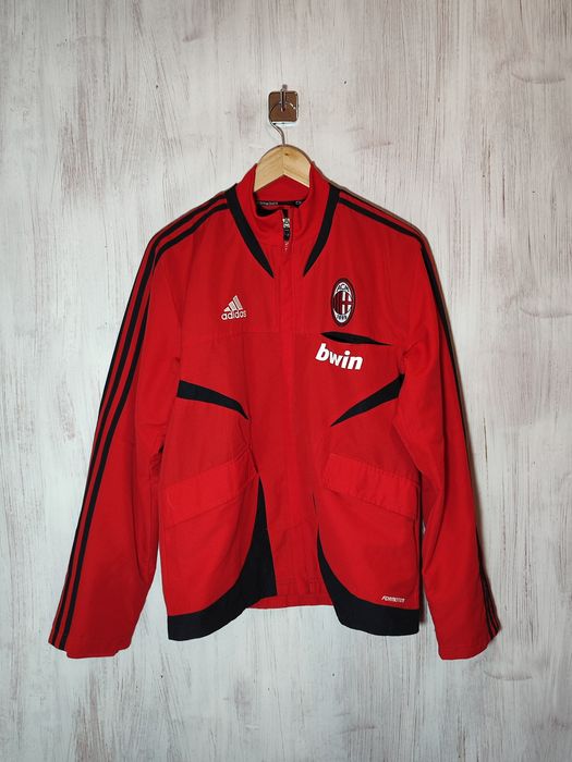 Adidas AC Milan 2007 2008 soccer kit football top jacket tracksuit