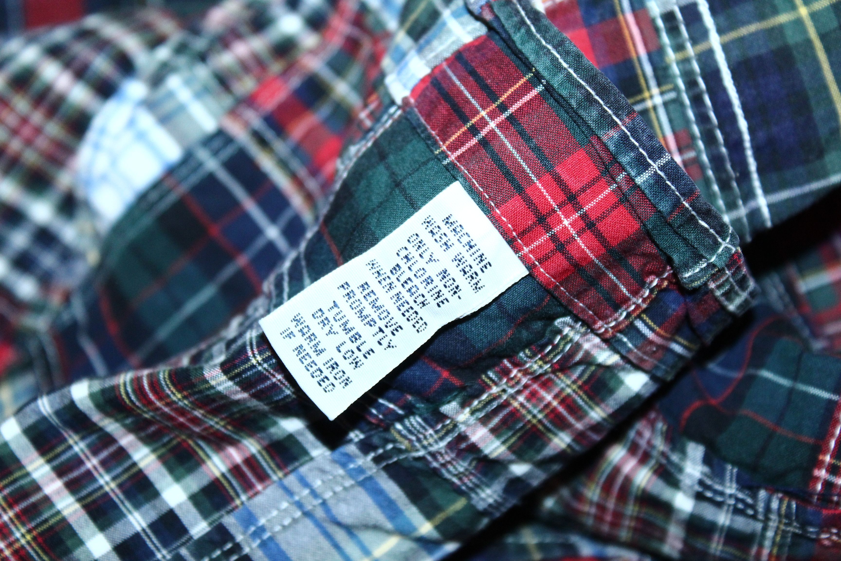Polo Ralph Lauren VTG Ralph Lauren Tartan Madras Patchwork Casual Shirt Size US M / EU 48-50 / 2 - 7 Thumbnail