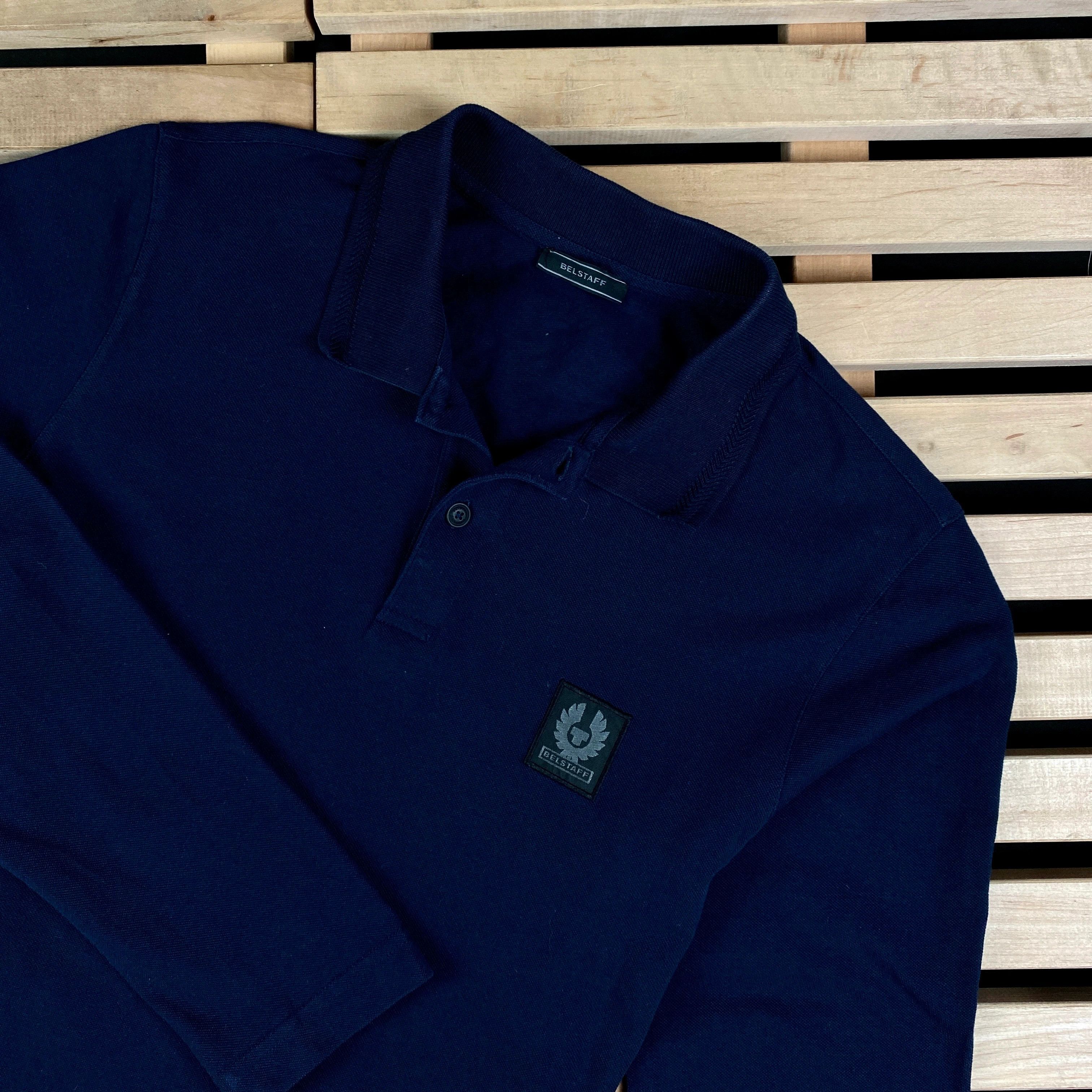 Belstaff Mens Polo Long Sleeve Belstaff Size S Size US S / EU 44-46 / 1 - 2 Thumbnail