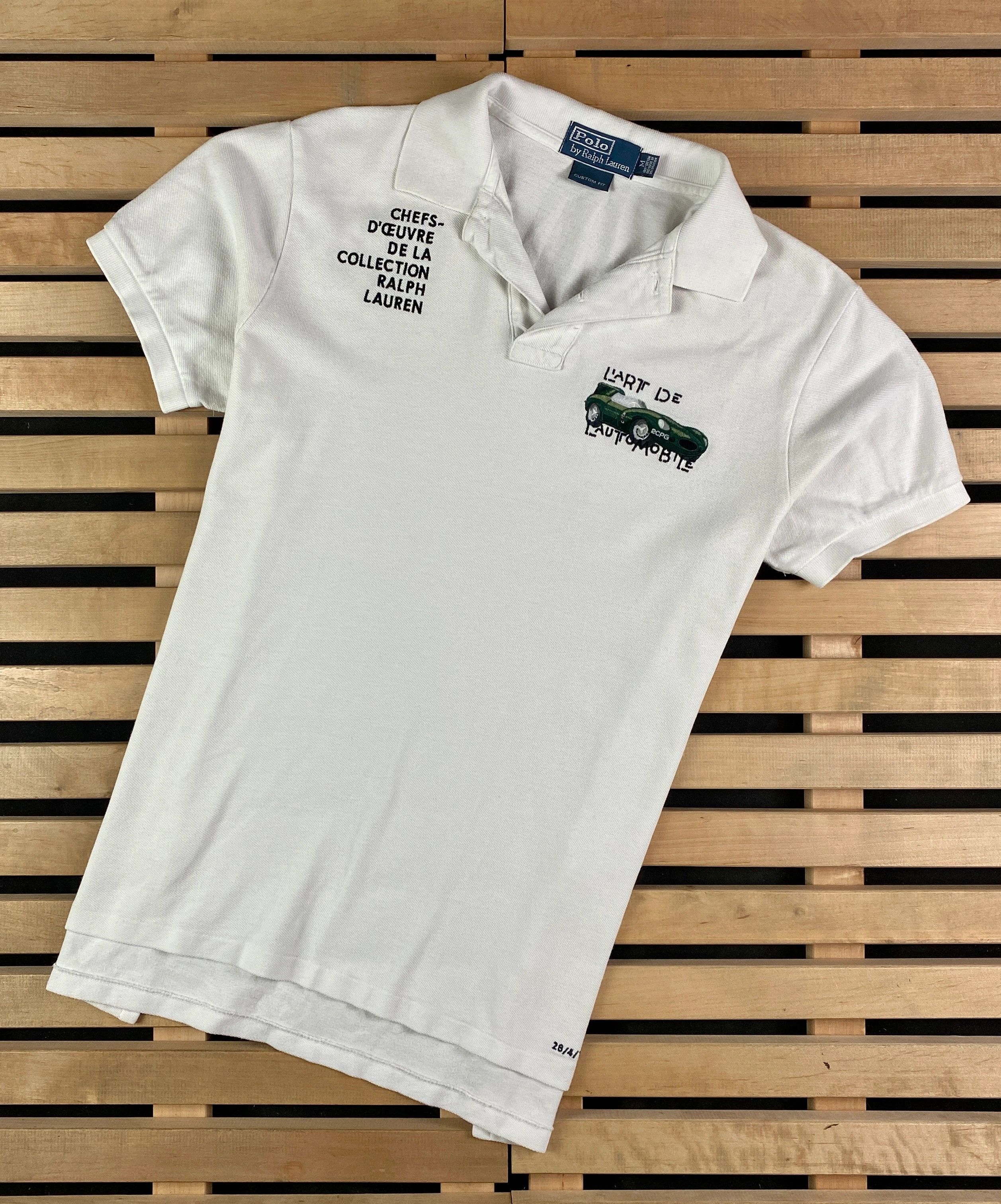 Polo Ralph Lauren × Ralph Lauren × Vintage Mens Polo T Shirt Ralph ...