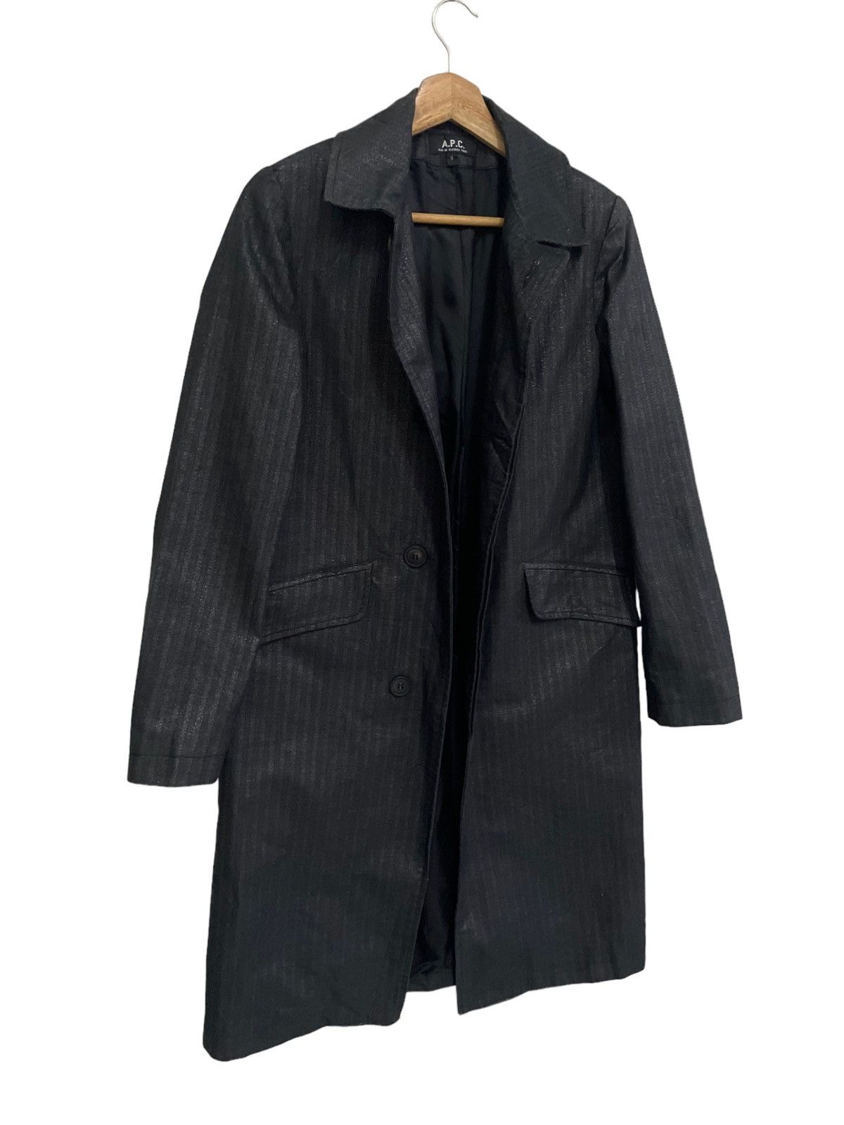 A.P.C. 💥 APC GLITTER BLACK PARKA JACKET Size S / US 4 / IT 40 - 5 Thumbnail