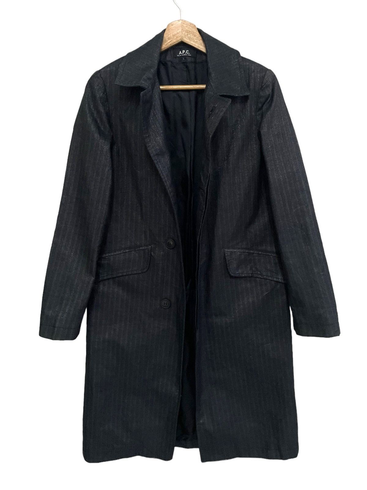 A.P.C. 💥 APC GLITTER BLACK PARKA JACKET Size S / US 4 / IT 40 - 2 Thumbnail