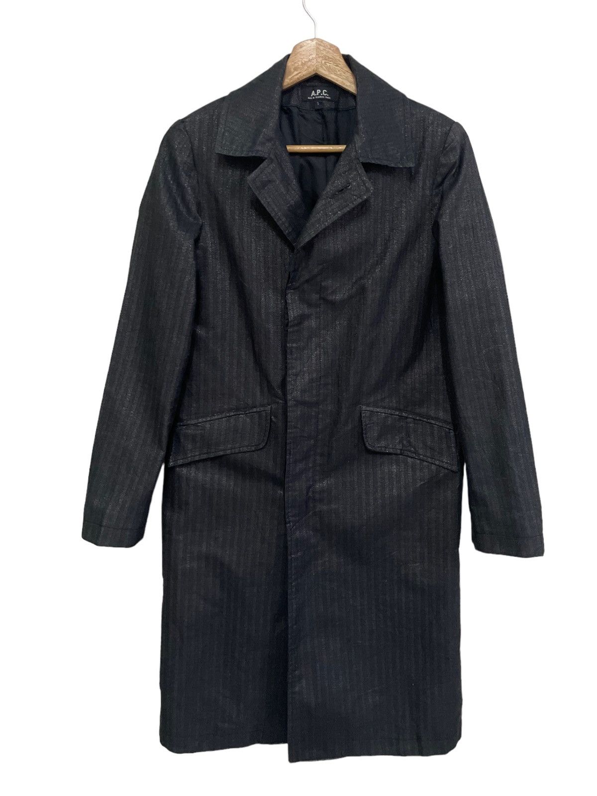A.P.C. 💥 APC GLITTER BLACK PARKA JACKET Size S / US 4 / IT 40 - 1 Thumbnail