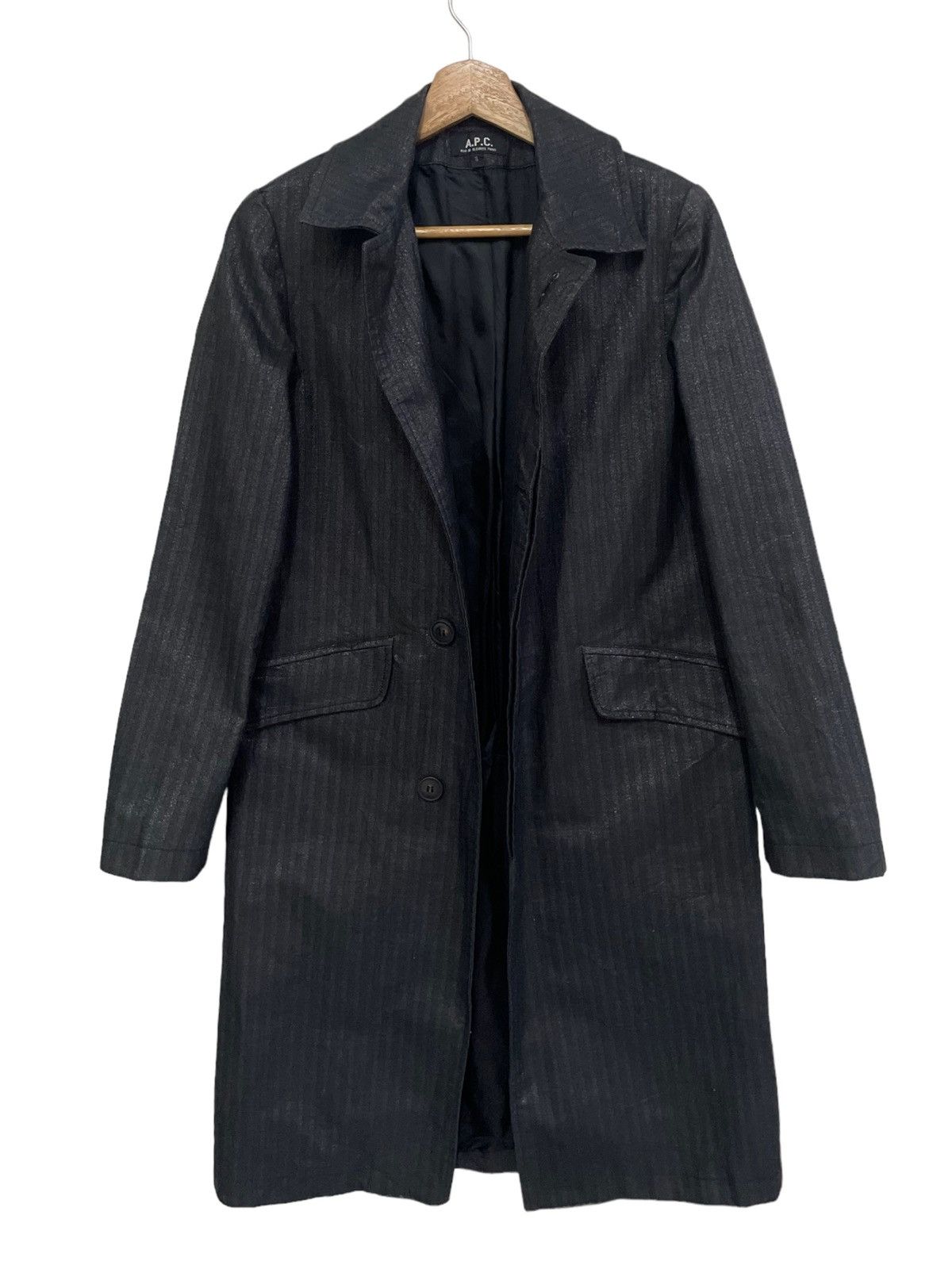 A.P.C. 💥 APC GLITTER BLACK PARKA JACKET Size S / US 4 / IT 40 - 4 Thumbnail
