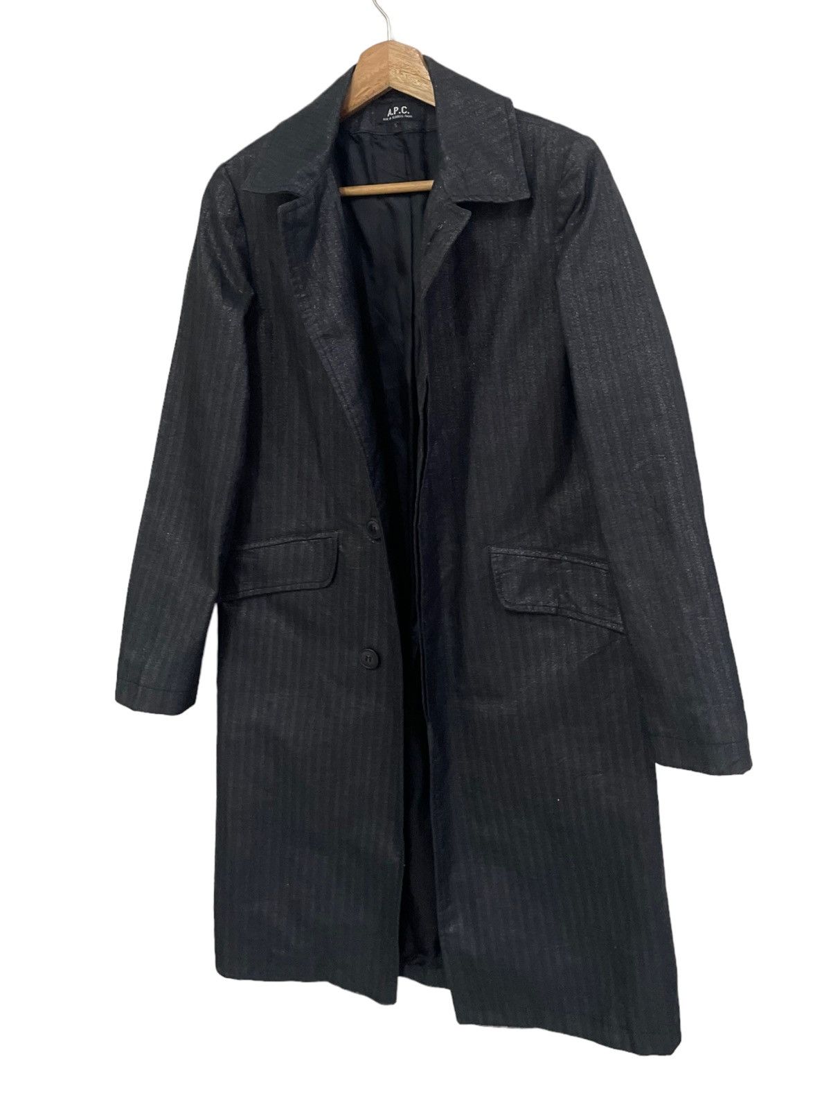 A.P.C. 💥 APC GLITTER BLACK PARKA JACKET Size S / US 4 / IT 40 - 3 Thumbnail