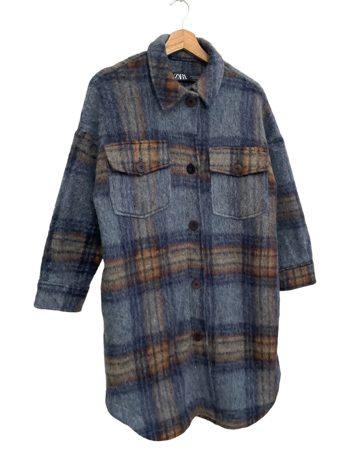 Japanese Brand × Zara 💥 ZARA MOHAIR BUTTON UP LONG WEAR Size S / US 4 / IT 40 - 3 Thumbnail