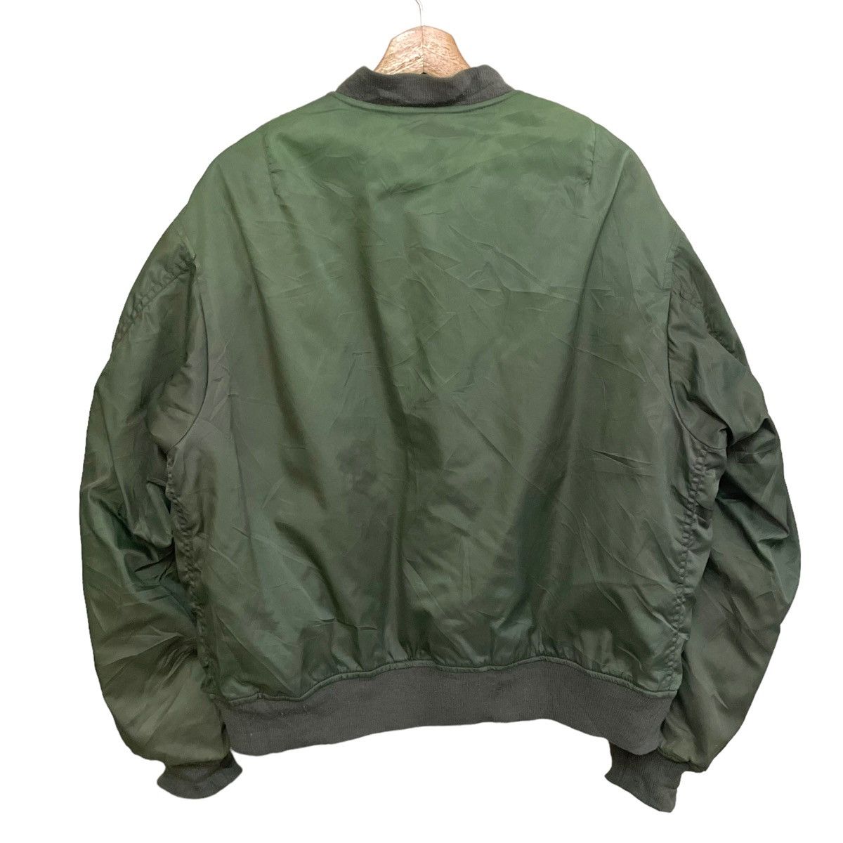 Japanese Brand 💥 ABURAYSIA JAPAN BOMBER MA1 FLIGHT JACKET Size US L / EU 52-54 / 3 - 6 Thumbnail