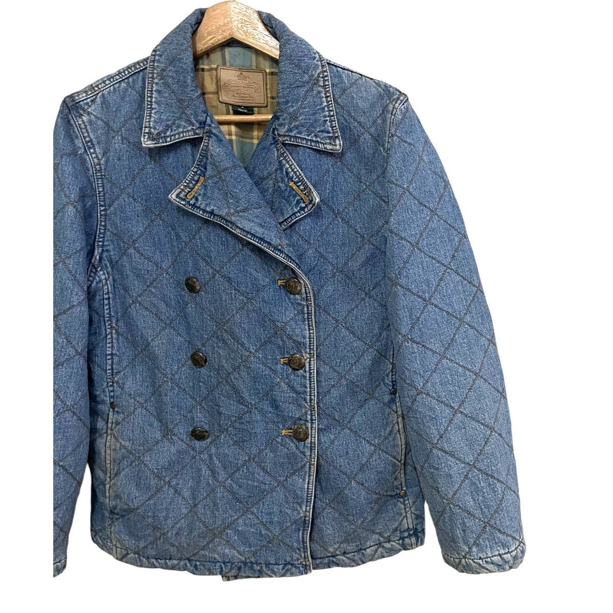 Lauren Ralph Lauren × Ralph Lauren 💥 LAUREN BY RALPH LAUREN DENIM BUTTON JACKET Size US S / EU 44-46 / 1 - 4 Thumbnail