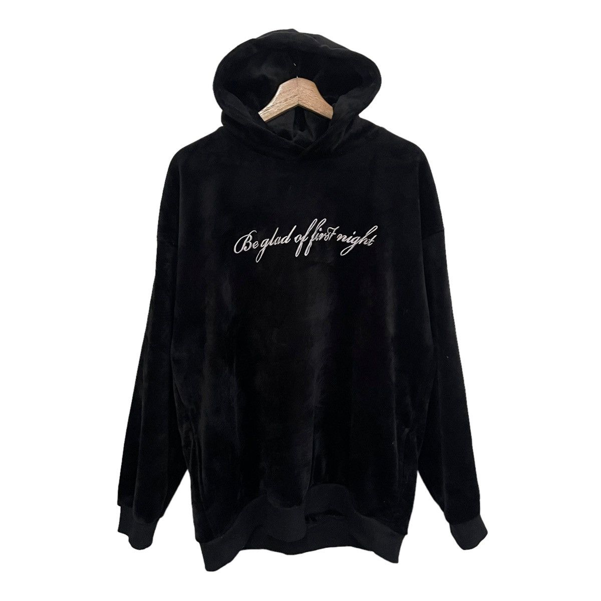 In The Attic × Japanese Brand × Other 💥 In The Attic Velvet Hoodie Great Poem Size US L / EU 52-54 / 3 - 1 Thumbnail