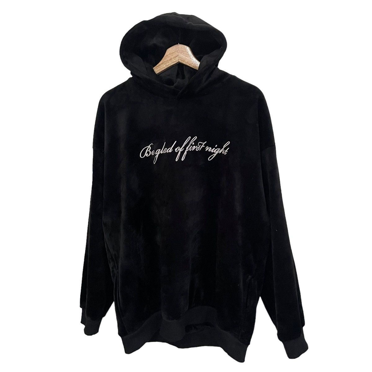 In The Attic × Japanese Brand × Other 💥 In The Attic Velvet Hoodie Great Poem Size US L / EU 52-54 / 3 - 2 Thumbnail