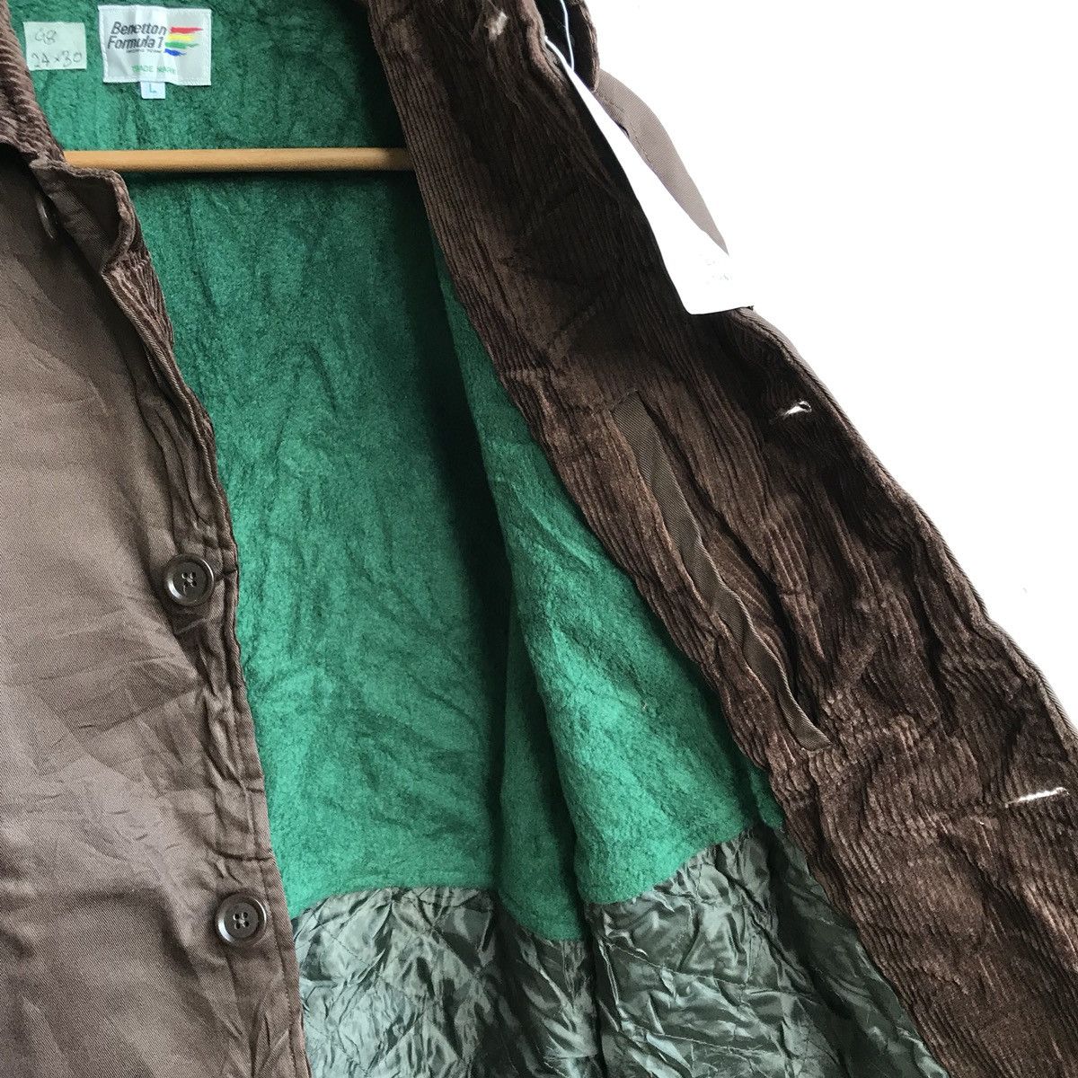 Formula 1 Benetton Formula1 tactical barbour waxed cotton jacket Size US L / EU 52-54 / 3 - 7 Thumbnail