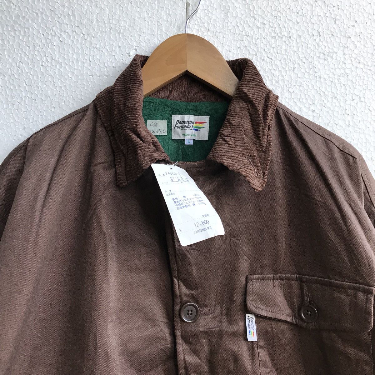 Formula 1 Benetton Formula1 tactical barbour waxed cotton jacket Size US L / EU 52-54 / 3 - 3 Thumbnail