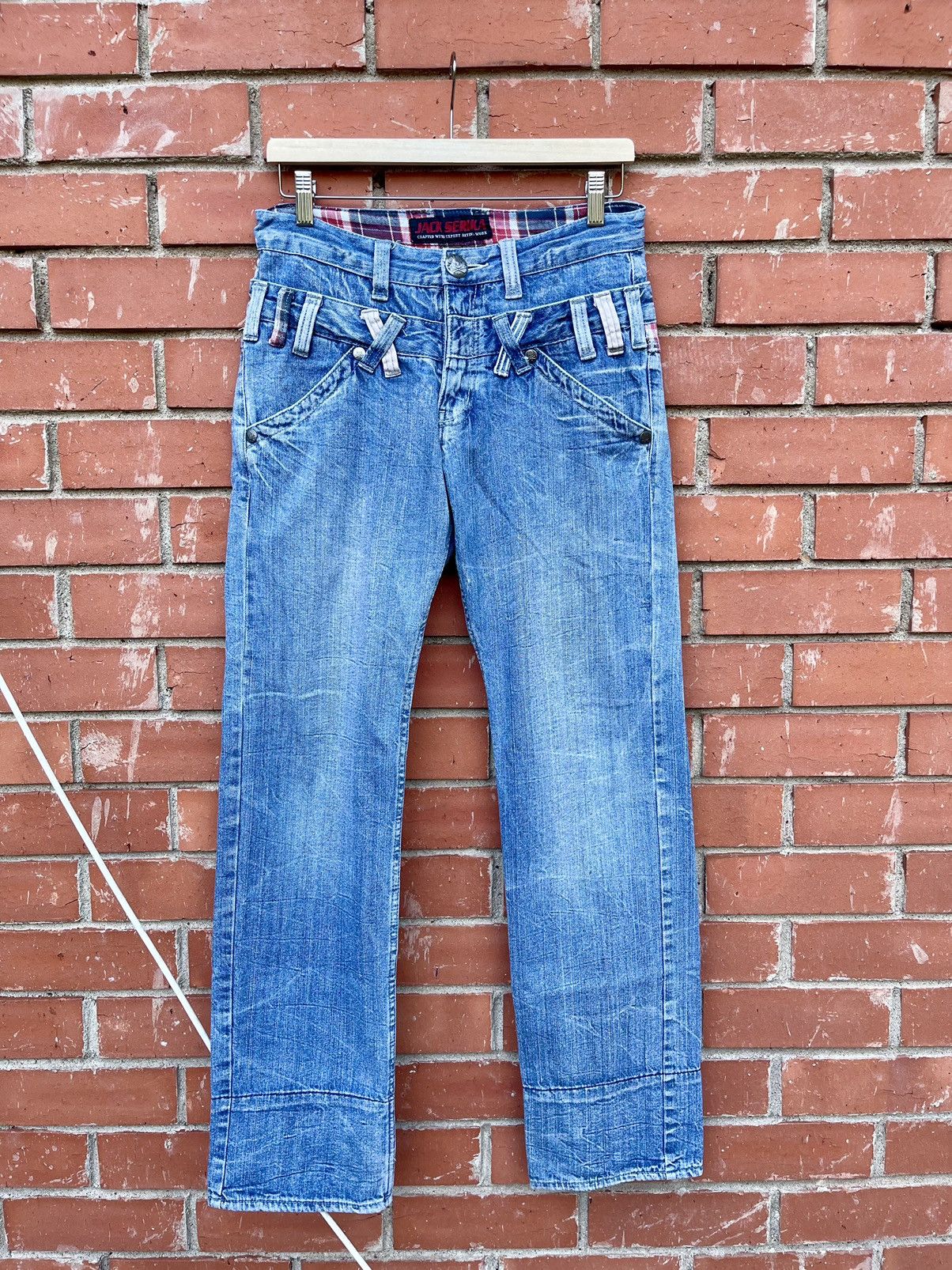Japanese Brand × Vintage VTG DOUBLE WAIST RARE JACK SERIKA JAPANESE BRAND SIZE 30X31 Size US 30 / EU 46 - 3 Thumbnail