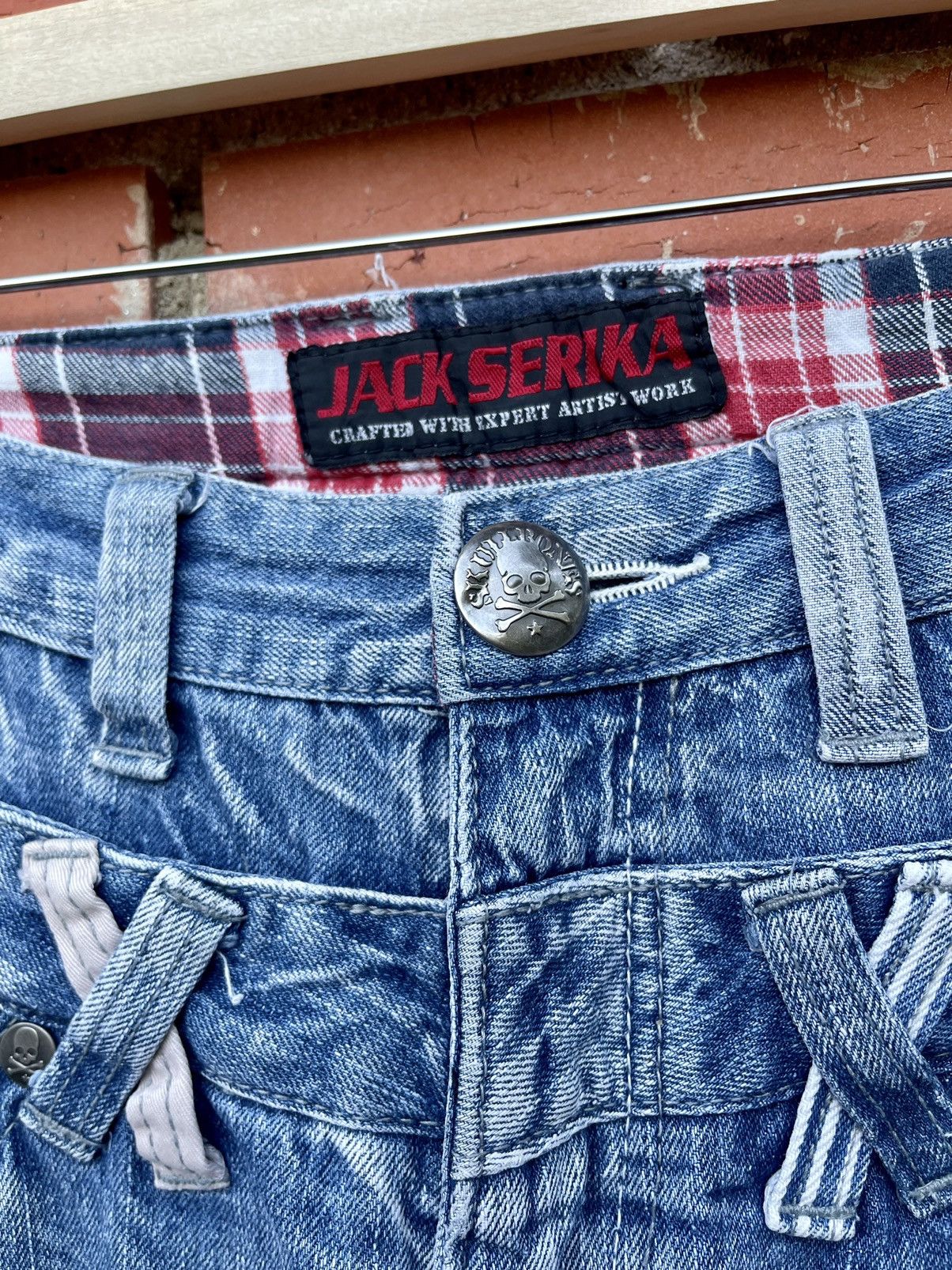 Japanese Brand × Vintage VTG DOUBLE WAIST RARE JACK SERIKA JAPANESE BRAND SIZE 30X31 Size US 30 / EU 46 - 9 Thumbnail