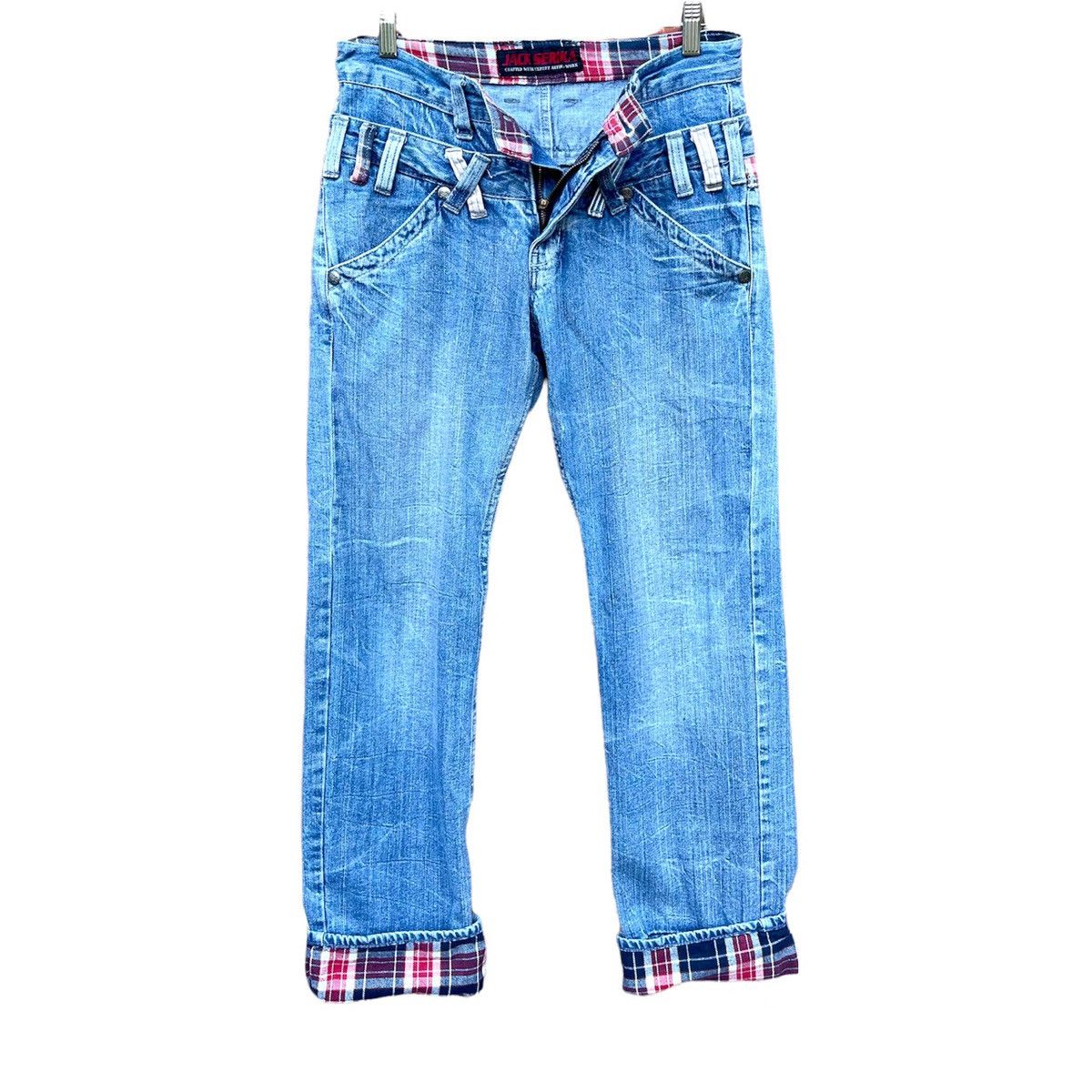 Japanese Brand × Vintage VTG DOUBLE WAIST RARE JACK SERIKA JAPANESE BRAND SIZE 30X31 Size US 30 / EU 46 - 2 Thumbnail