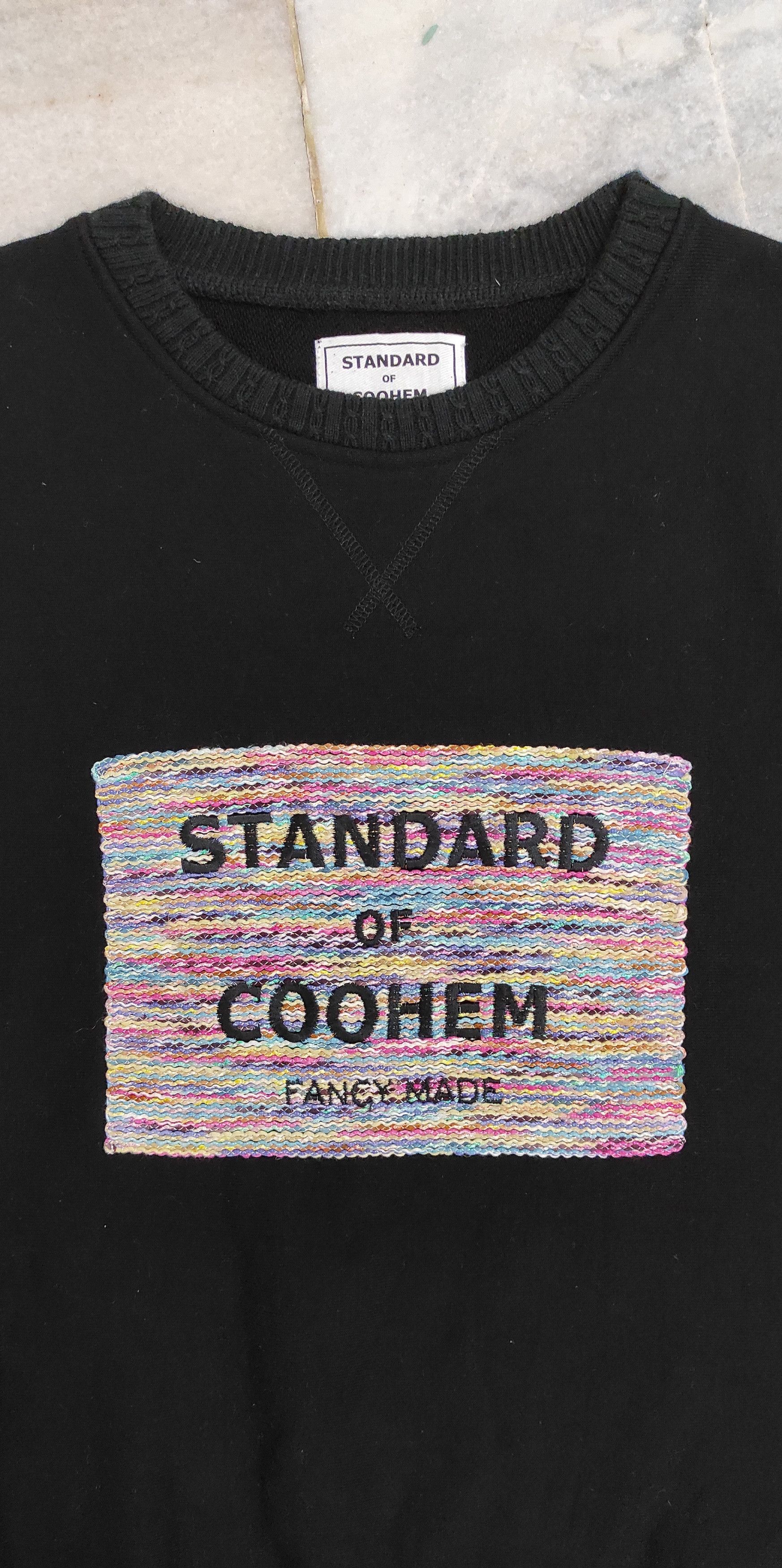 Japanese Brand STANDARD OF COOHEM FANCY MADE Embroidered Tweed logo's Size M / US 6-8 / IT 42-44 - 11 Thumbnail