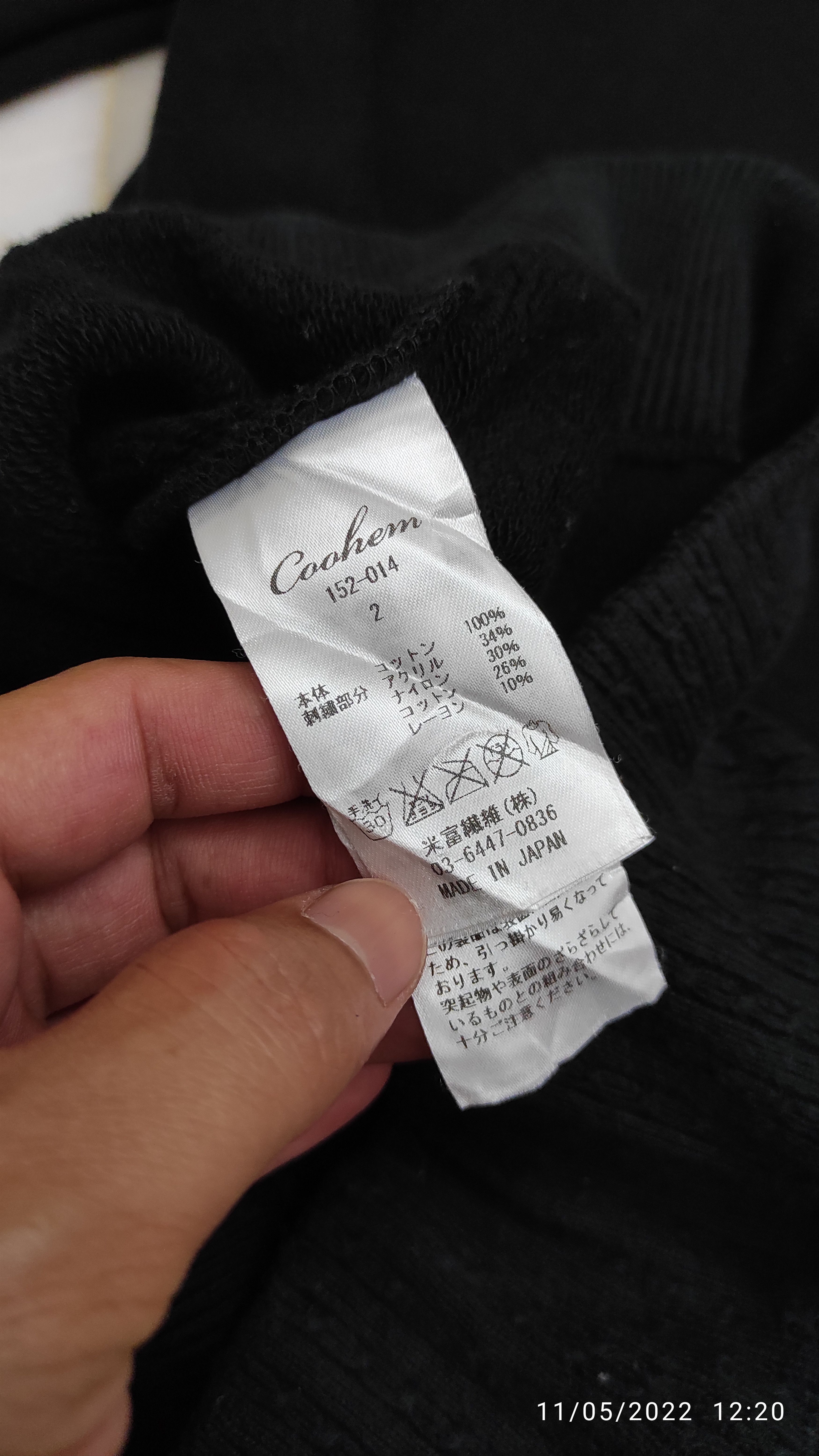 Japanese Brand STANDARD OF COOHEM FANCY MADE Embroidered Tweed logo's Size M / US 6-8 / IT 42-44 - 4 Thumbnail