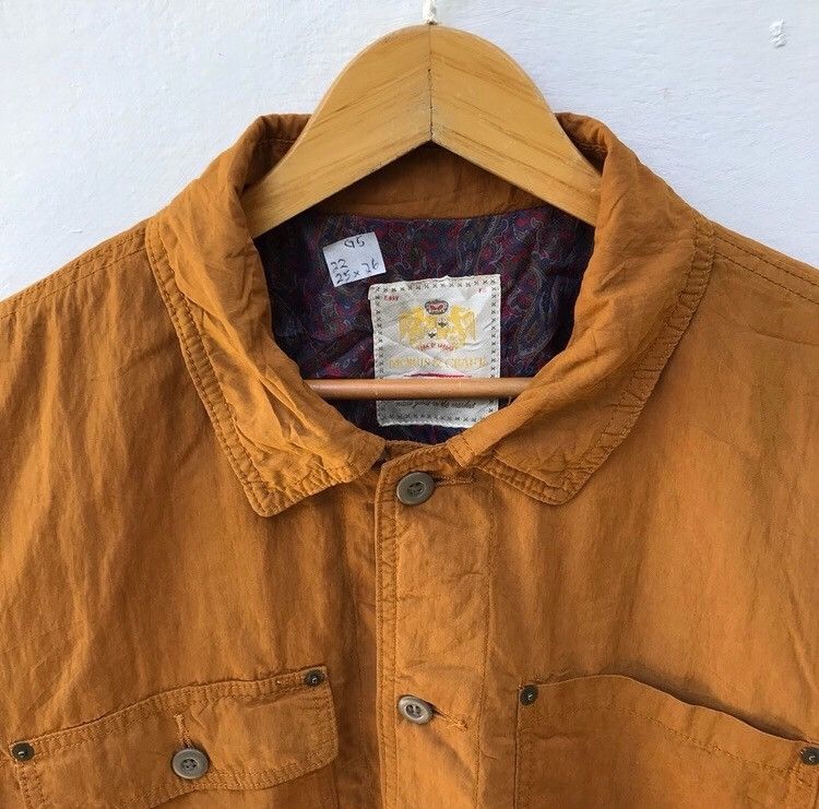Morris Morris & Craft paisley bomber button up jacket collard Size US M / EU 48-50 / 2 - 3 Thumbnail