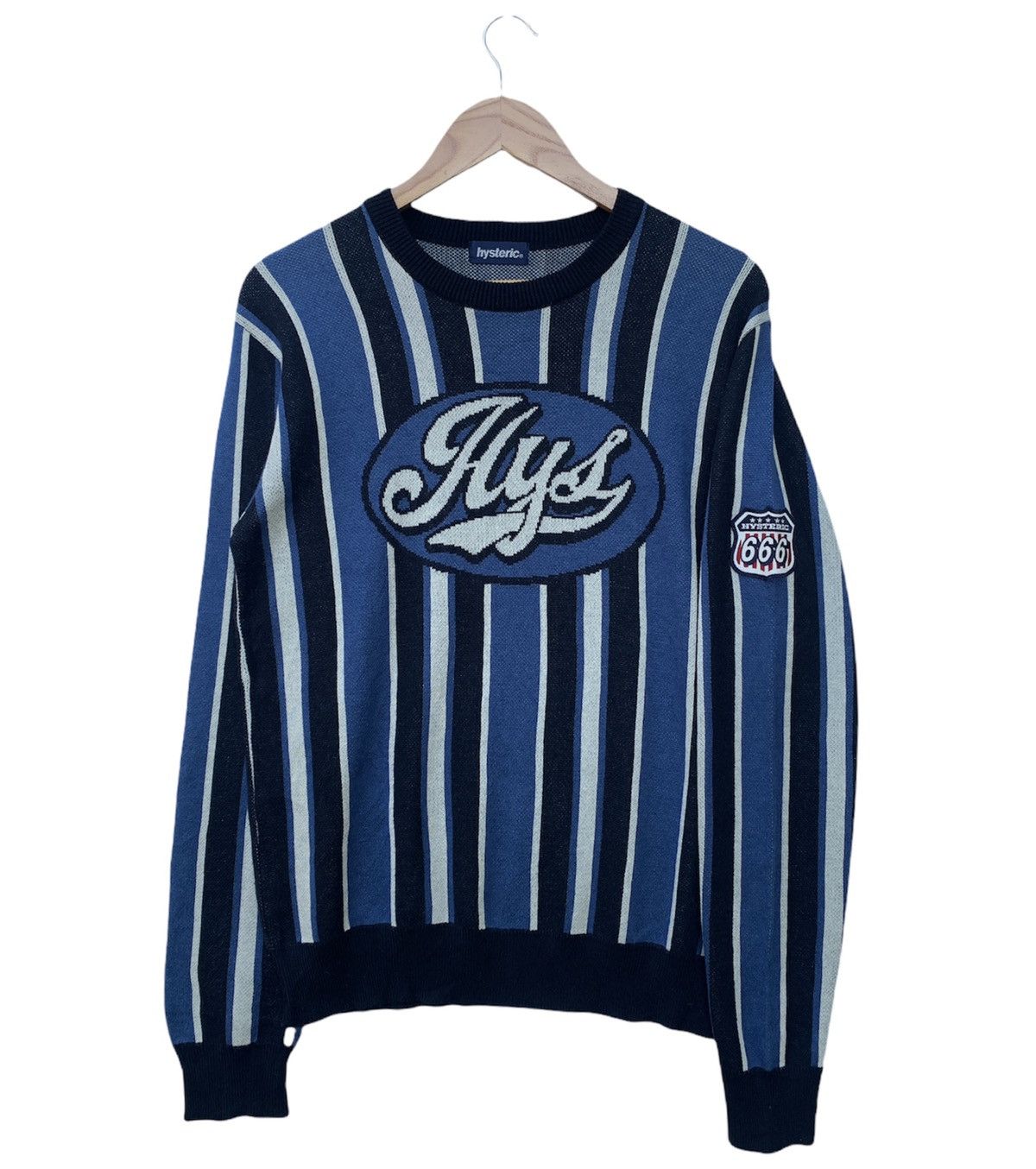 Hysteric Glamour Hysteric Glamour 666 Knit Sweater Punk Style Size US M / EU 48-50 / 2 - 1 Thumbnail