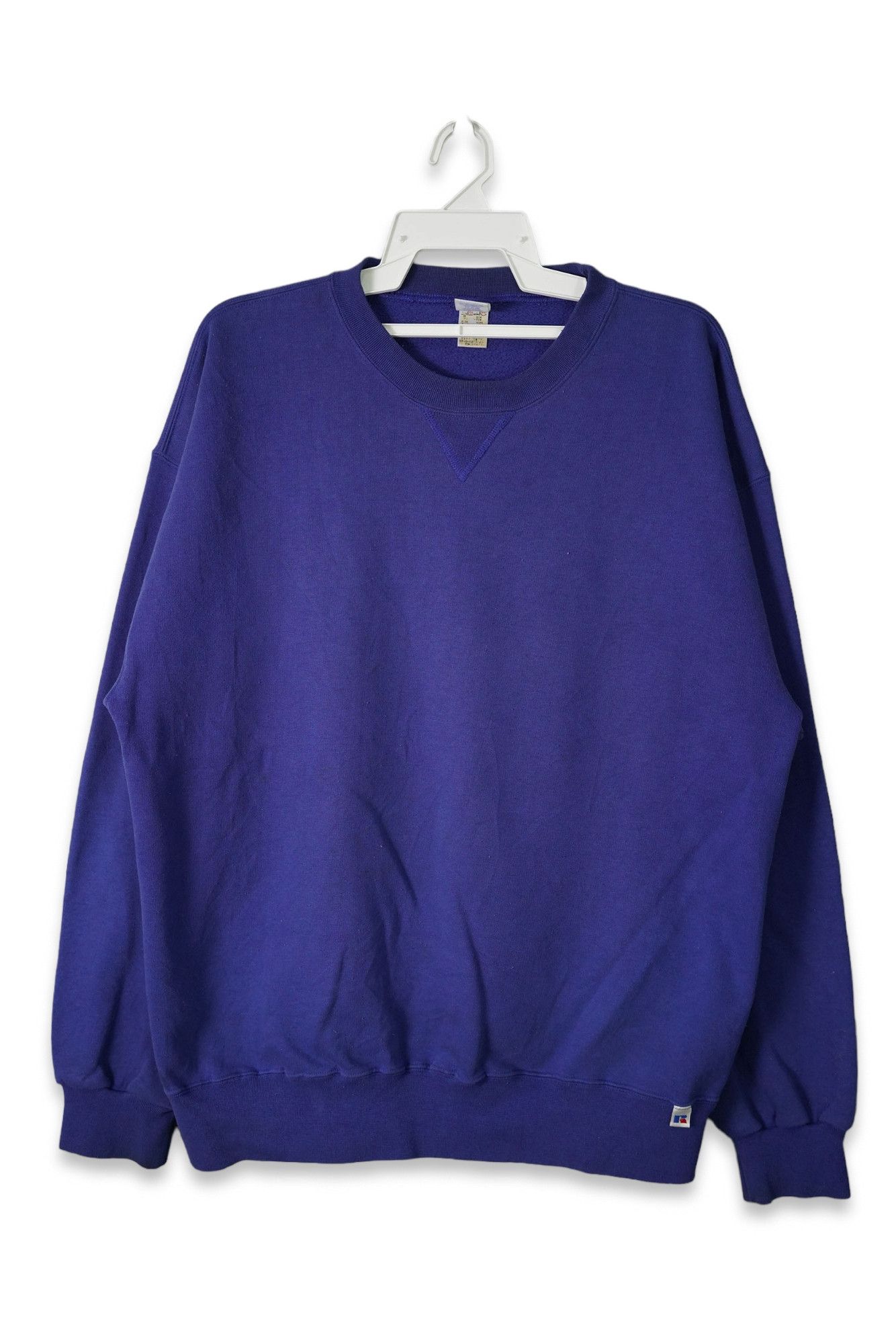 Russell Athletic × Vintage Vintage Russell Blank Sweatshirt Size US XXL / EU 58 / 5 - 1 Thumbnail