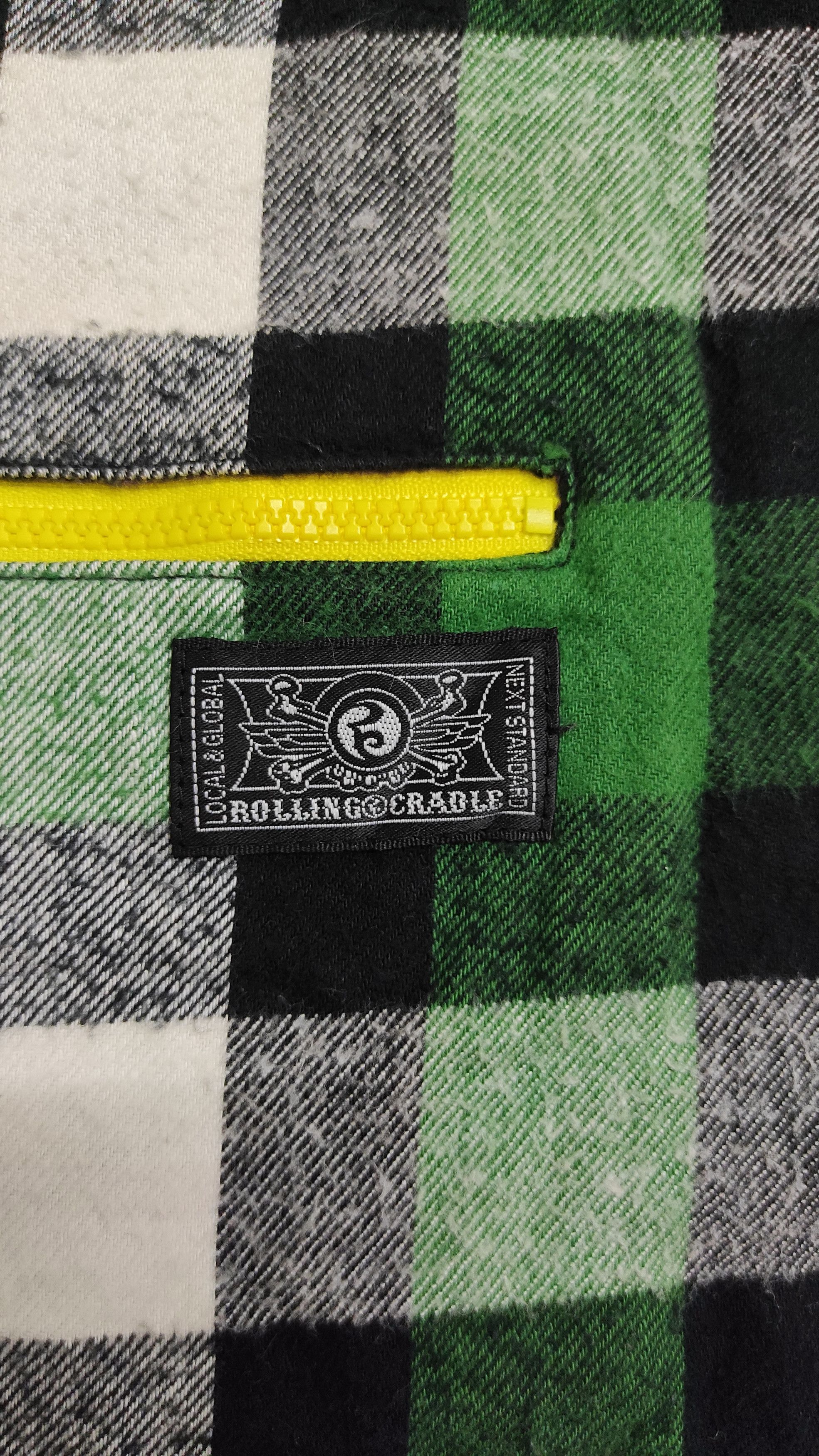 Japanese Brand ROLLING CRADLE CHEERS ROCK Lumberjacks hybrid shirt Size US L / EU 52-54 / 3 - 7 Thumbnail