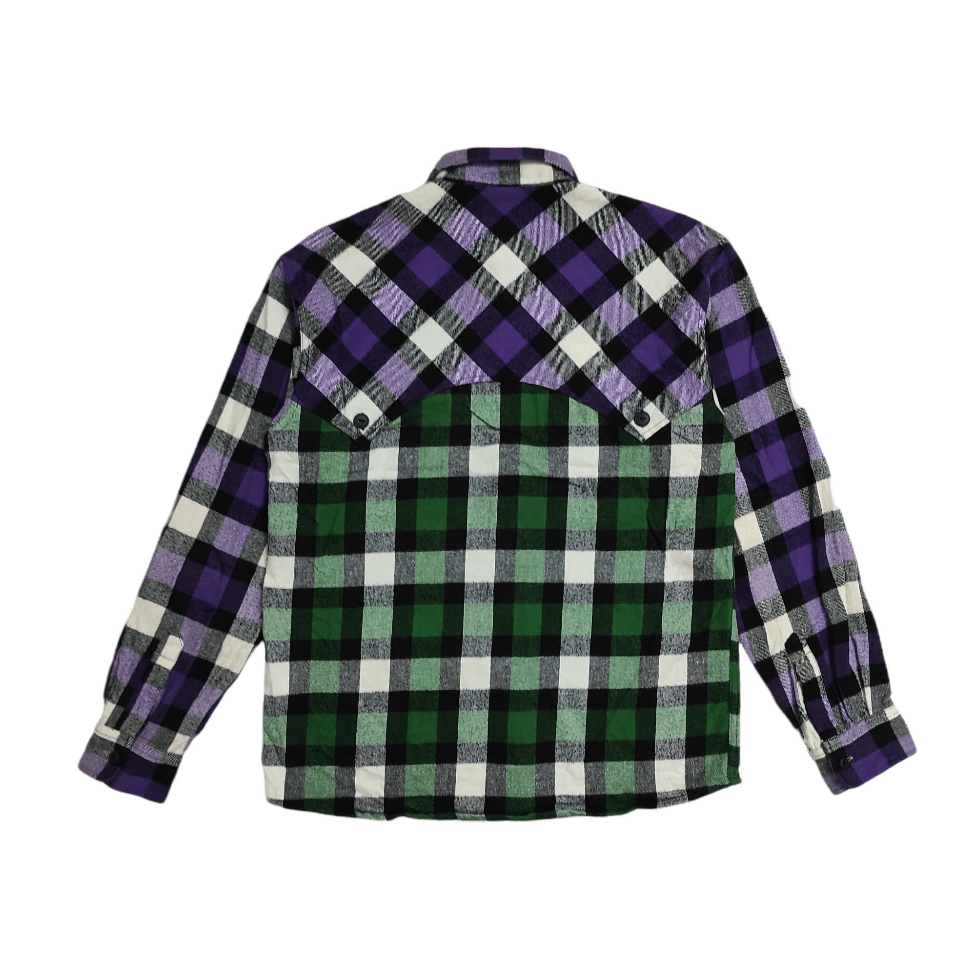 Japanese Brand ROLLING CRADLE CHEERS ROCK Lumberjacks hybrid shirt Size US L / EU 52-54 / 3 - 2 Thumbnail