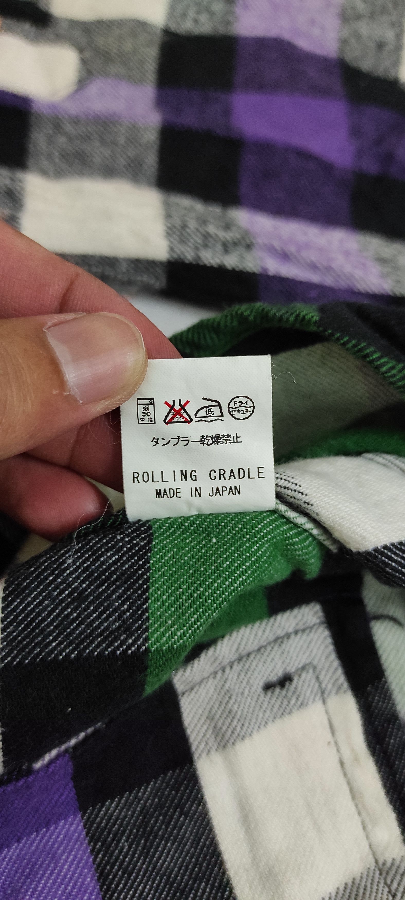 Japanese Brand ROLLING CRADLE CHEERS ROCK Lumberjacks hybrid shirt Size US L / EU 52-54 / 3 - 5 Thumbnail