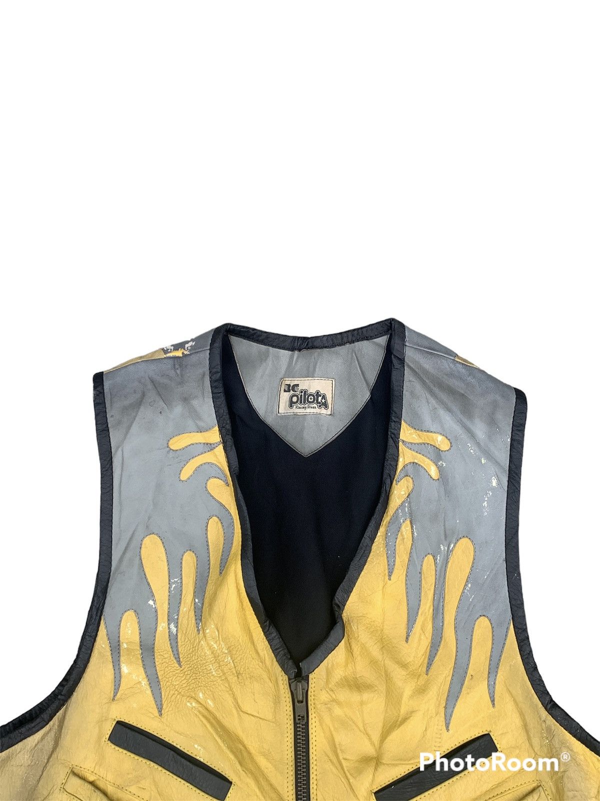 Harley Davidson × Vintage Harley Davidson Custom Leather Vest Size US M / EU 48-50 / 2 - 3 Thumbnail