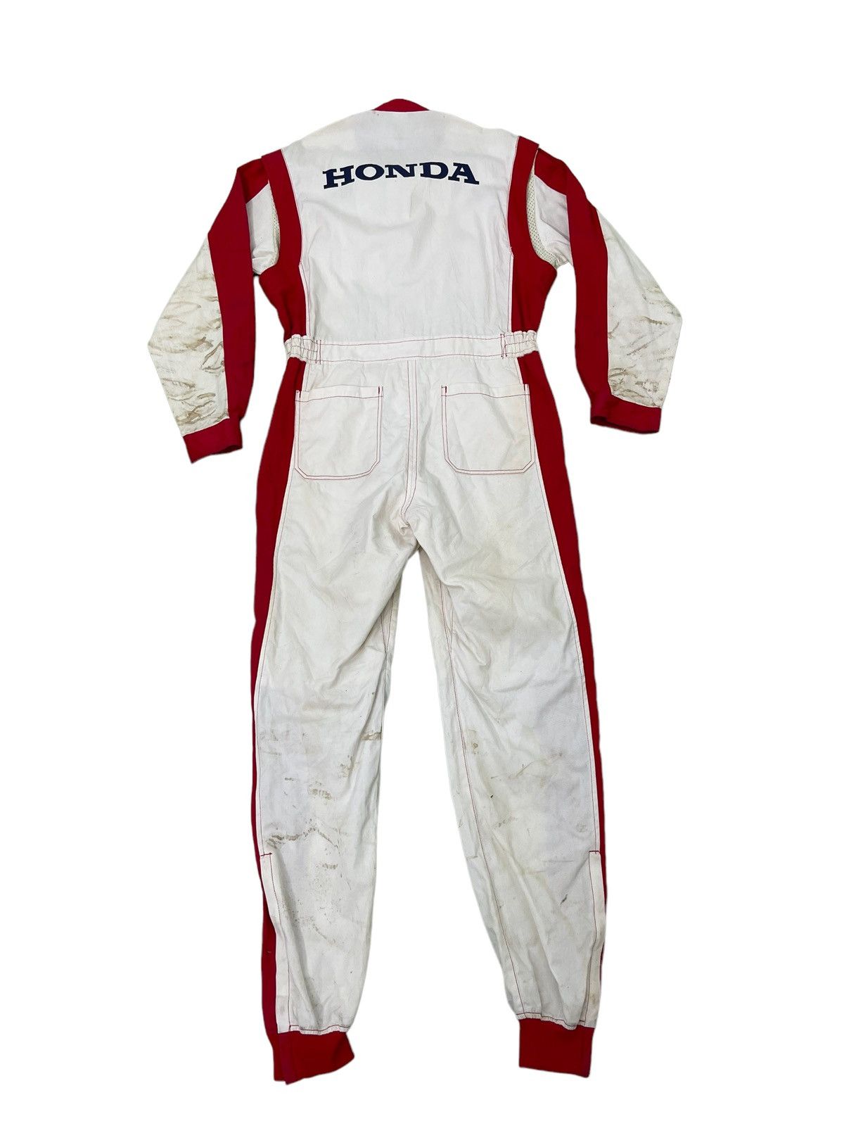 Sports Specialties Vtg 80s/90s Honda Coverall Motorsports Type R 44🟩 Size US 34 / EU 50 - 2 Thumbnail