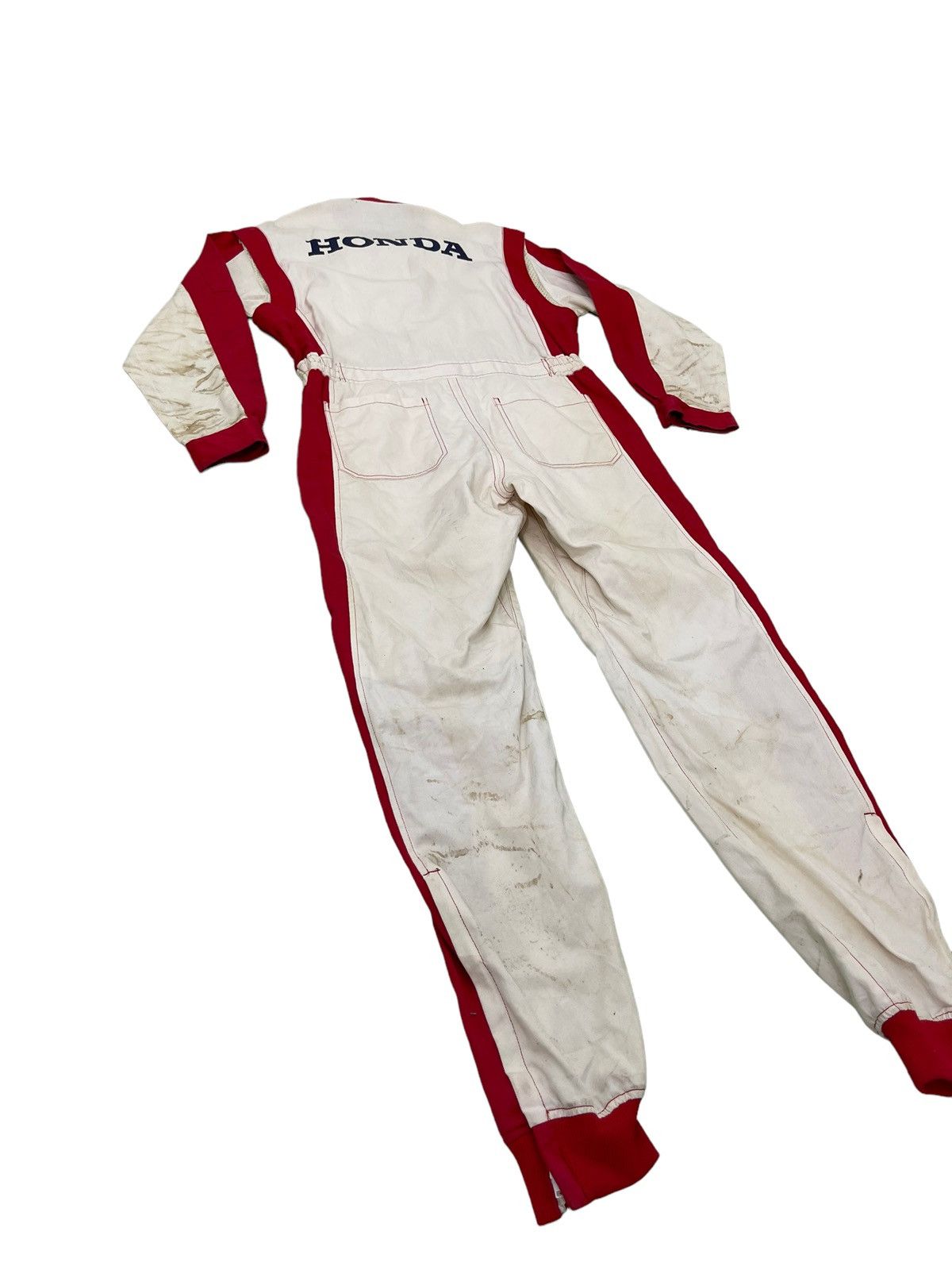 Sports Specialties Vtg 80s/90s Honda Coverall Motorsports Type R 44🟩 Size US 34 / EU 50 - 3 Thumbnail