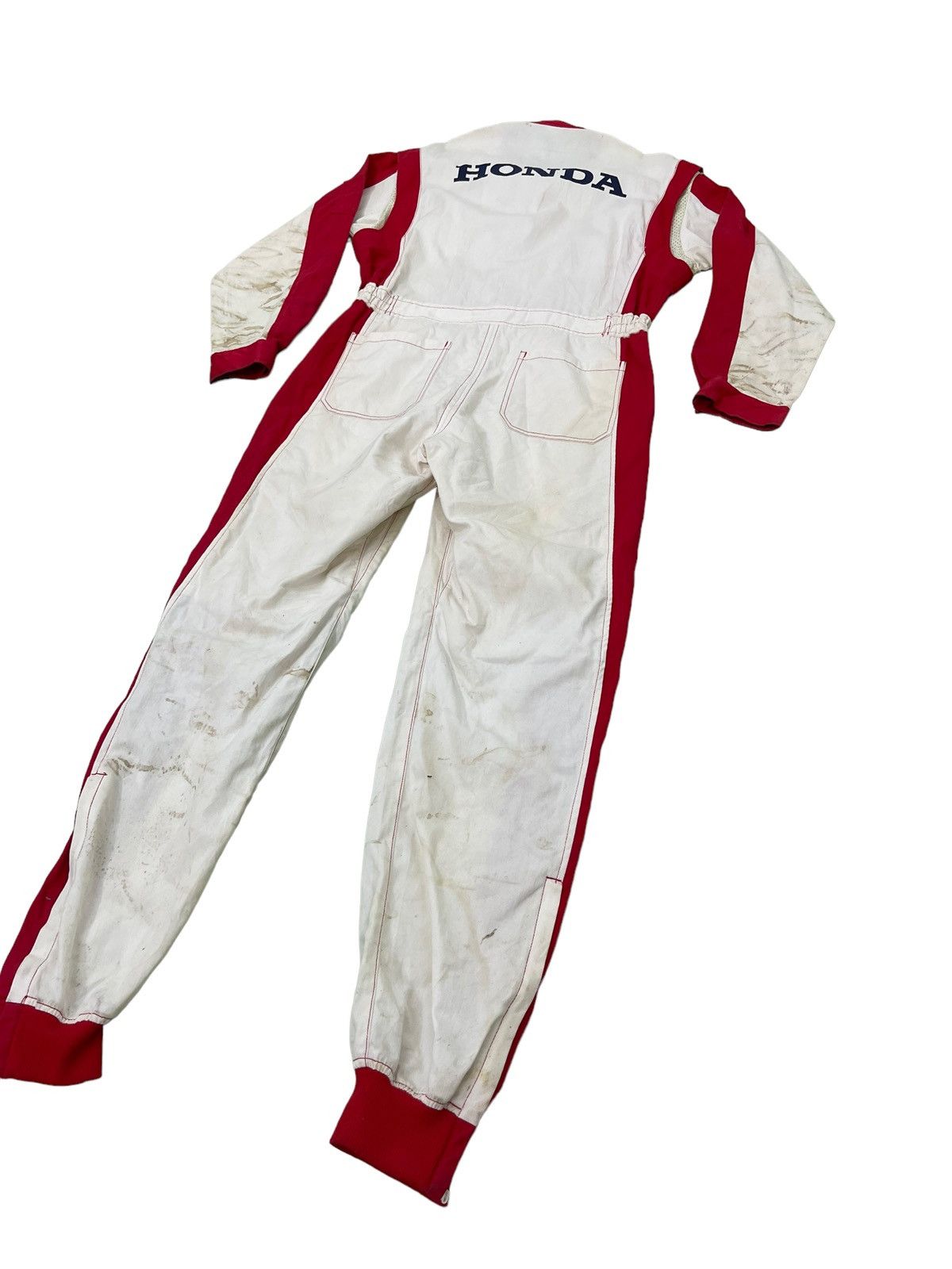 Sports Specialties Vtg 80s/90s Honda Coverall Motorsports Type R 44🟩 Size US 34 / EU 50 - 4 Thumbnail