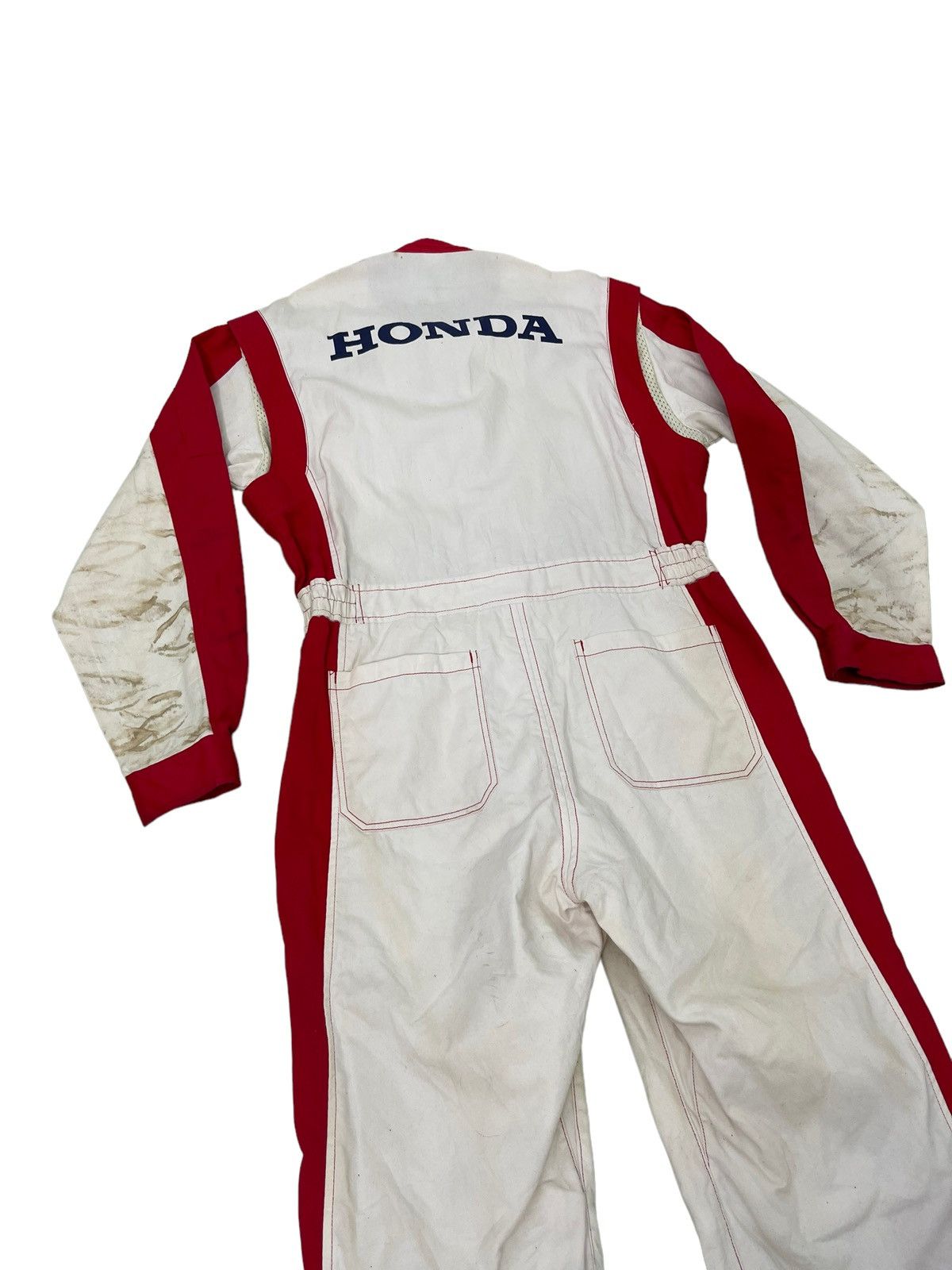 Sports Specialties Vtg 80s/90s Honda Coverall Motorsports Type R 44🟩 Size US 34 / EU 50 - 1 Thumbnail