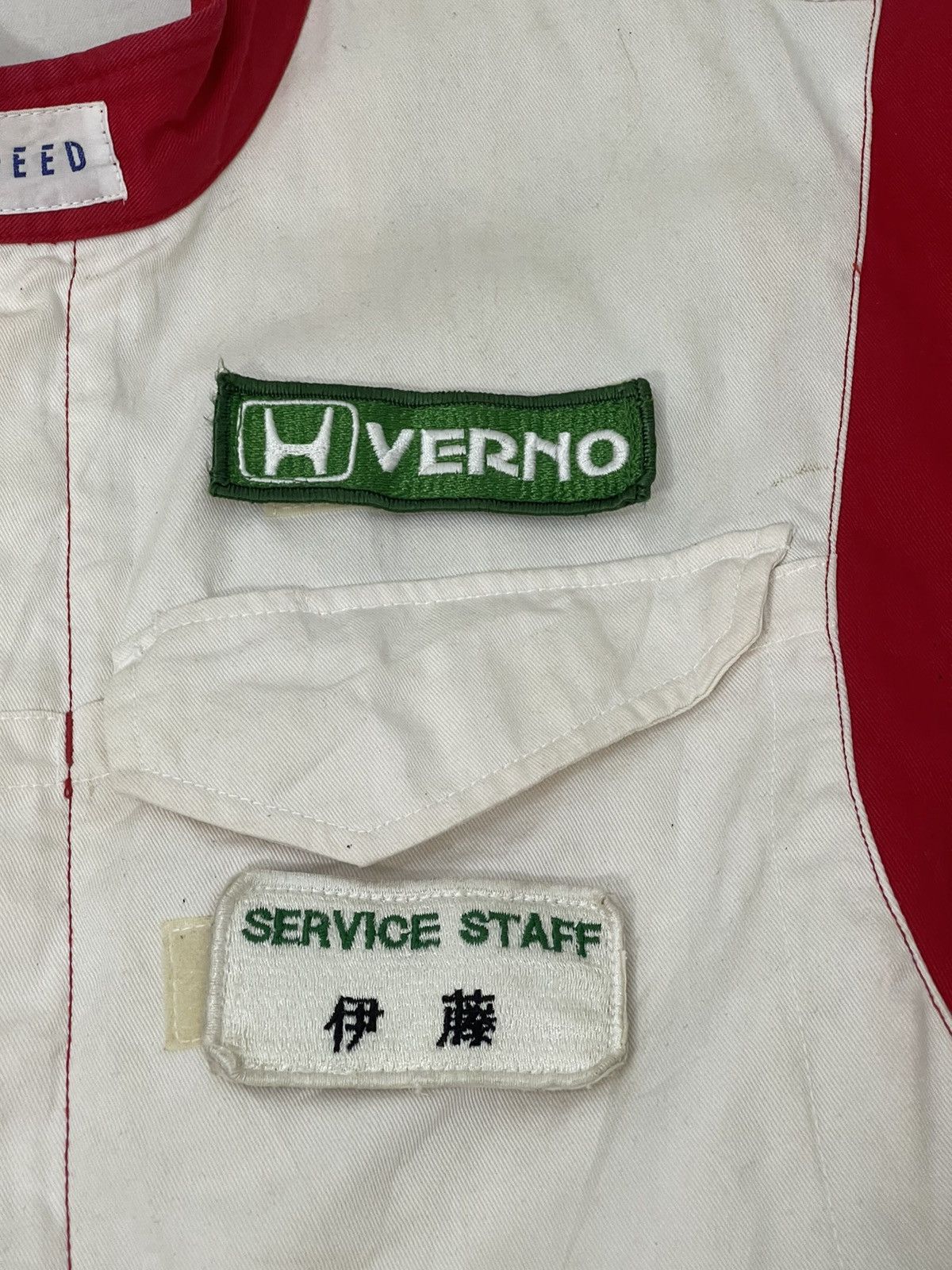 Sports Specialties Vtg 80s/90s Honda Coverall Motorsports Type R 44🟩 Size US 34 / EU 50 - 23 Thumbnail