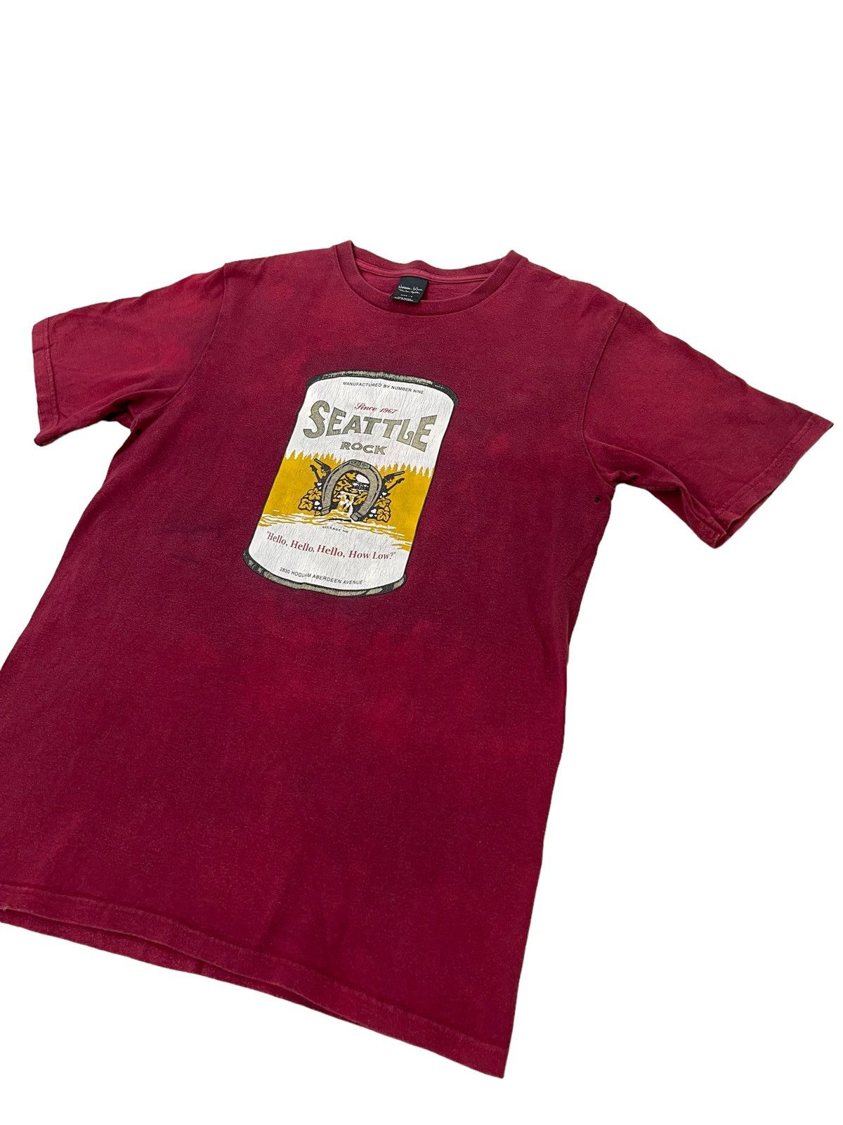 Number (N)ine Number Nine Takahiro Period Seattle Rock Tshirt 4🟩4 Size US M / EU 48-50 / 2 - 3 Thumbnail