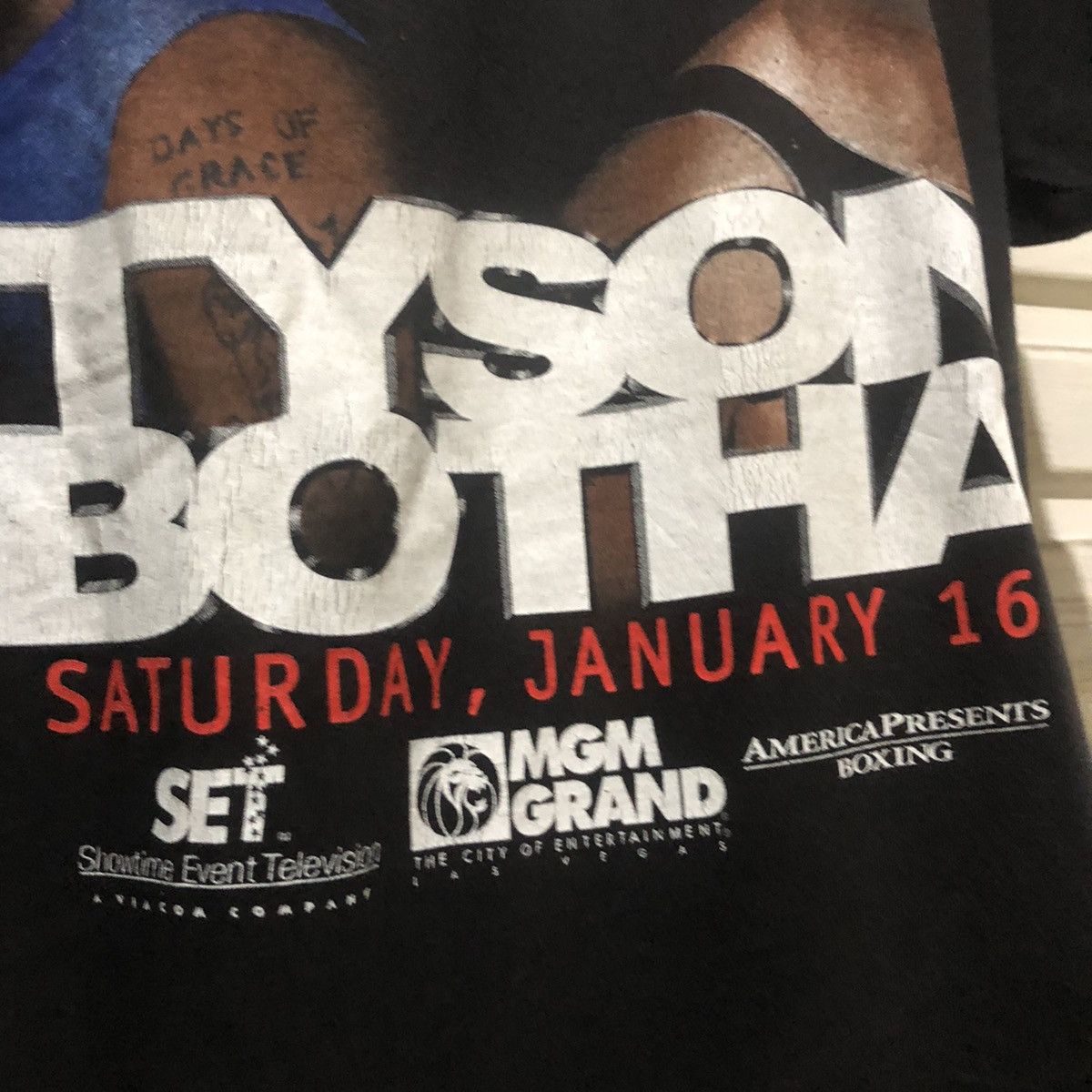 Vintage Mike Tyson vs Francois Botha tee